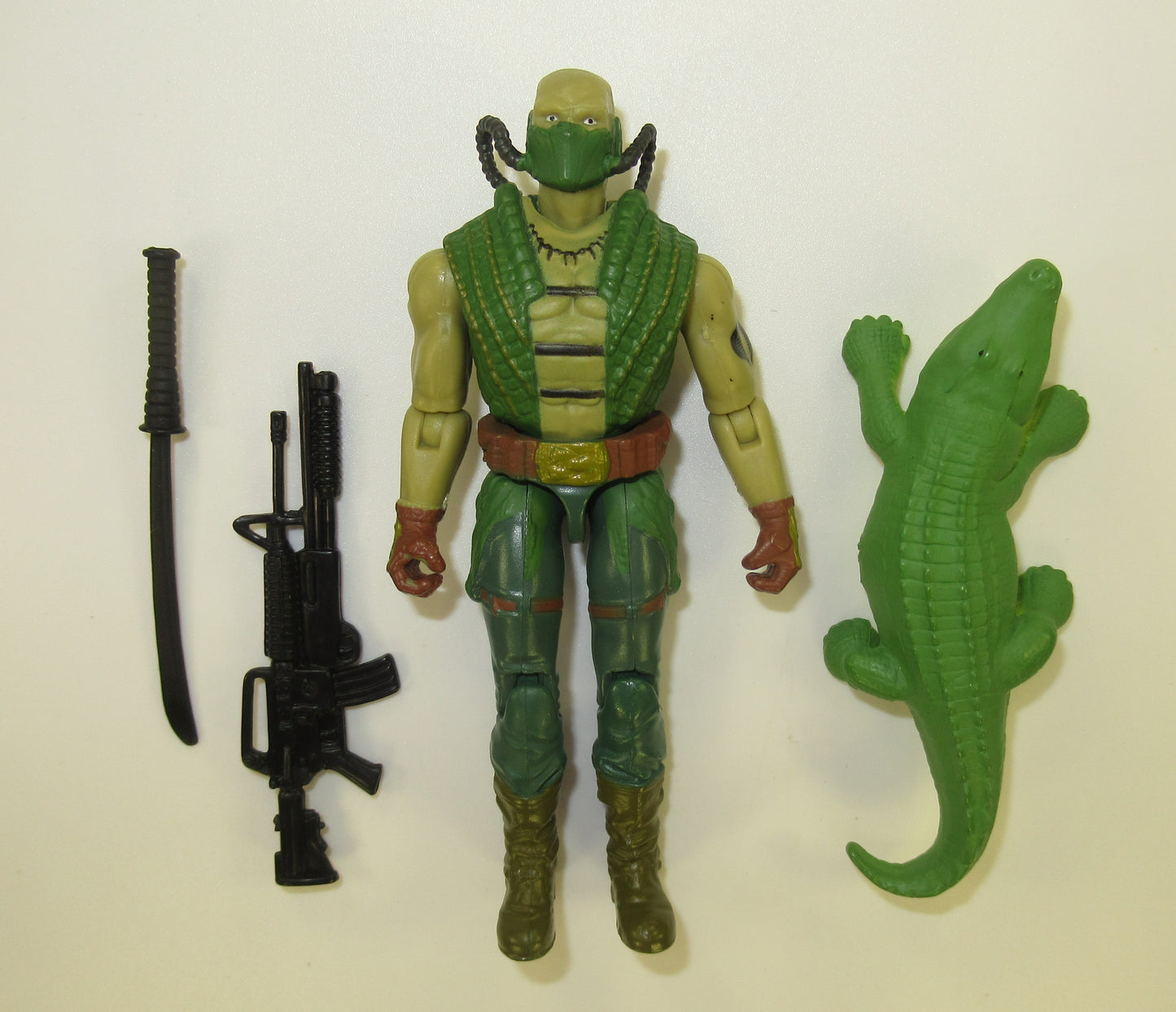 Croc Master V2 100% Complete GI Joe Figure Hasbro 2005 Valor Vs. Venom