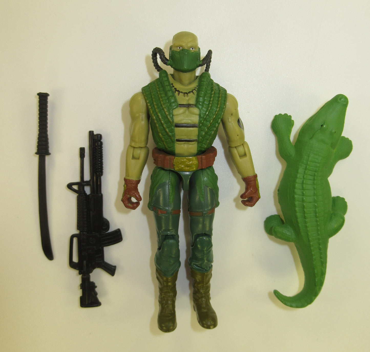 Croc Master V2 100% Complete GI Joe Figure Hasbro 2005 Valor Vs. Venom