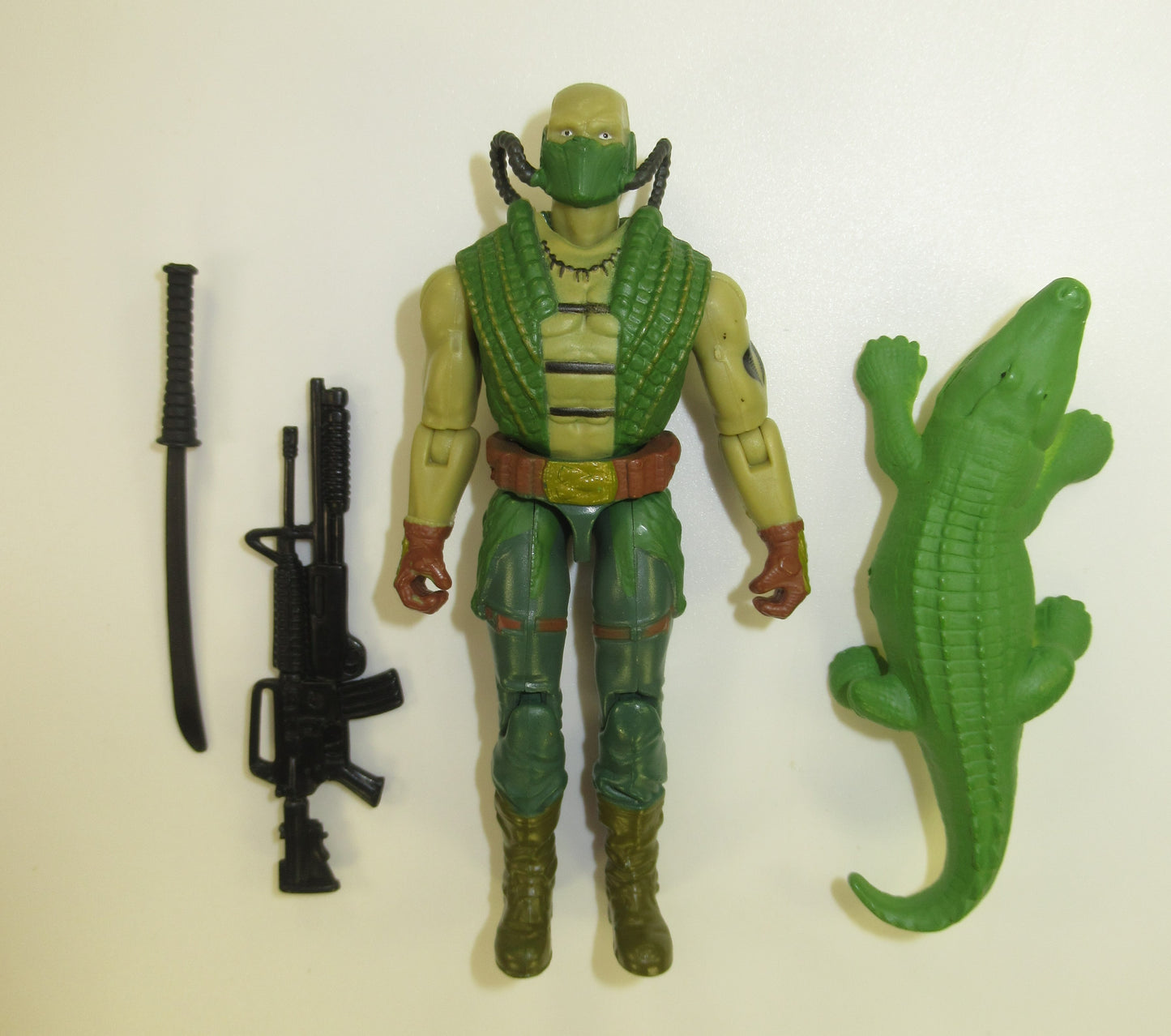 Croc Master V2 100% Complete GI Joe Figure Hasbro 2005 Valor Vs. Venom