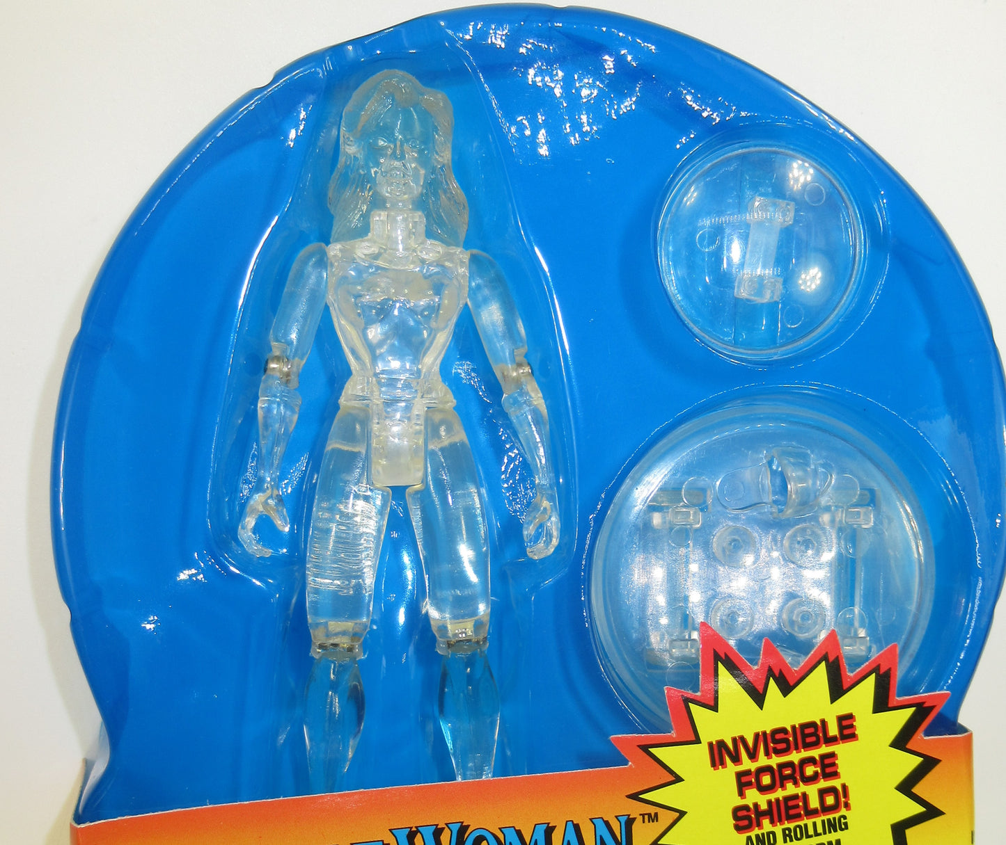 Clear Invisible Woman 1995 ToyBiz Fantastic Four Action Figure New 4 Marvel