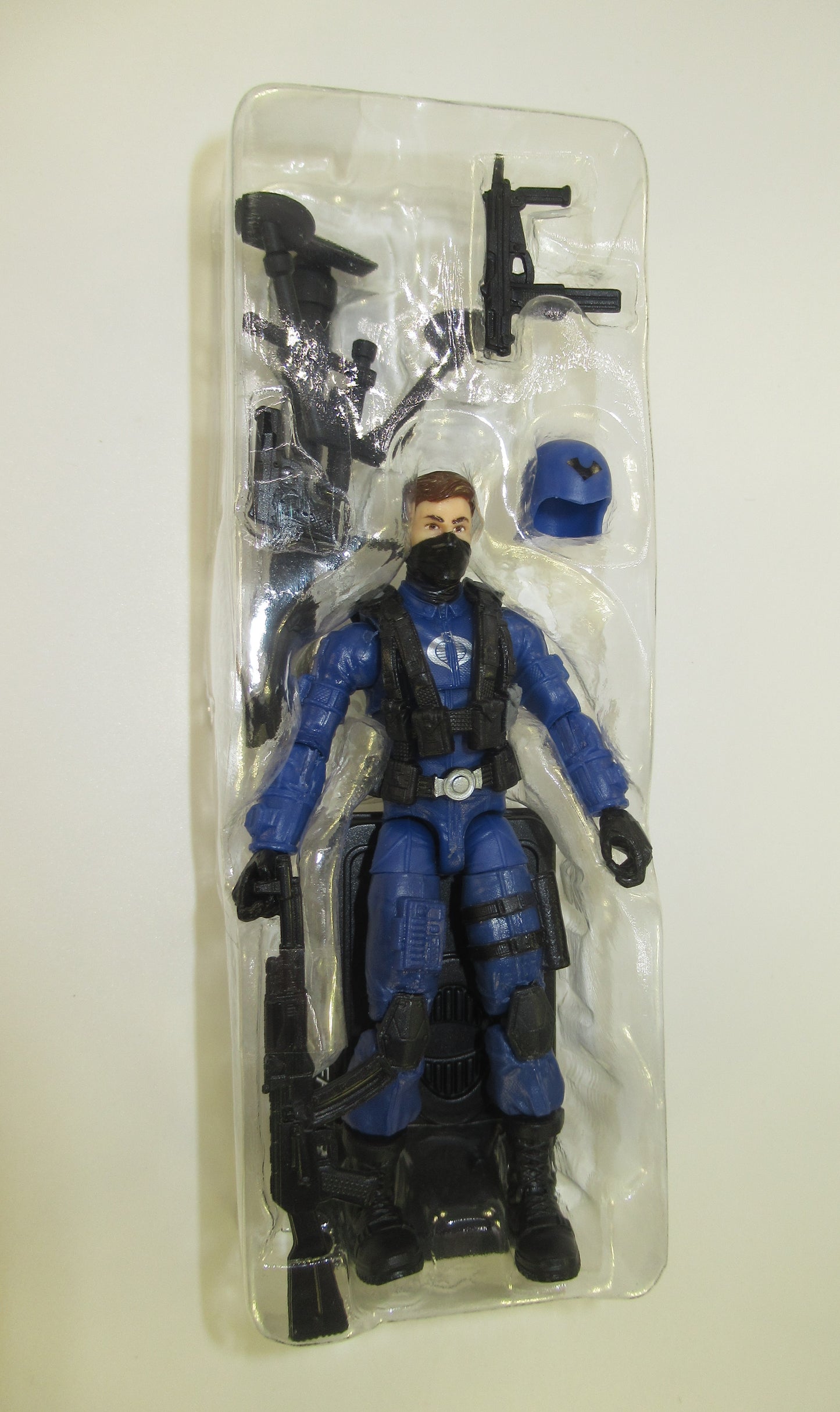 Cobra Officer GI Joe 3.75" Retro Action Figure New Hasbro Trooper G.I.