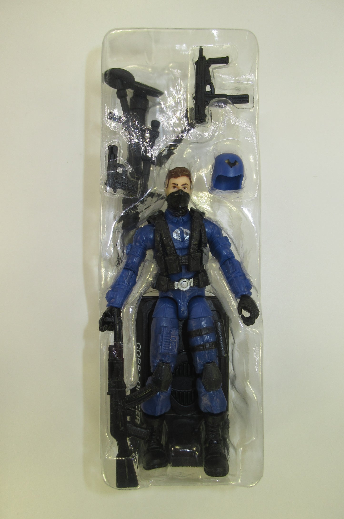 Cobra Officer GI Joe 3.75" Retro Action Figure New Hasbro Trooper G.I.