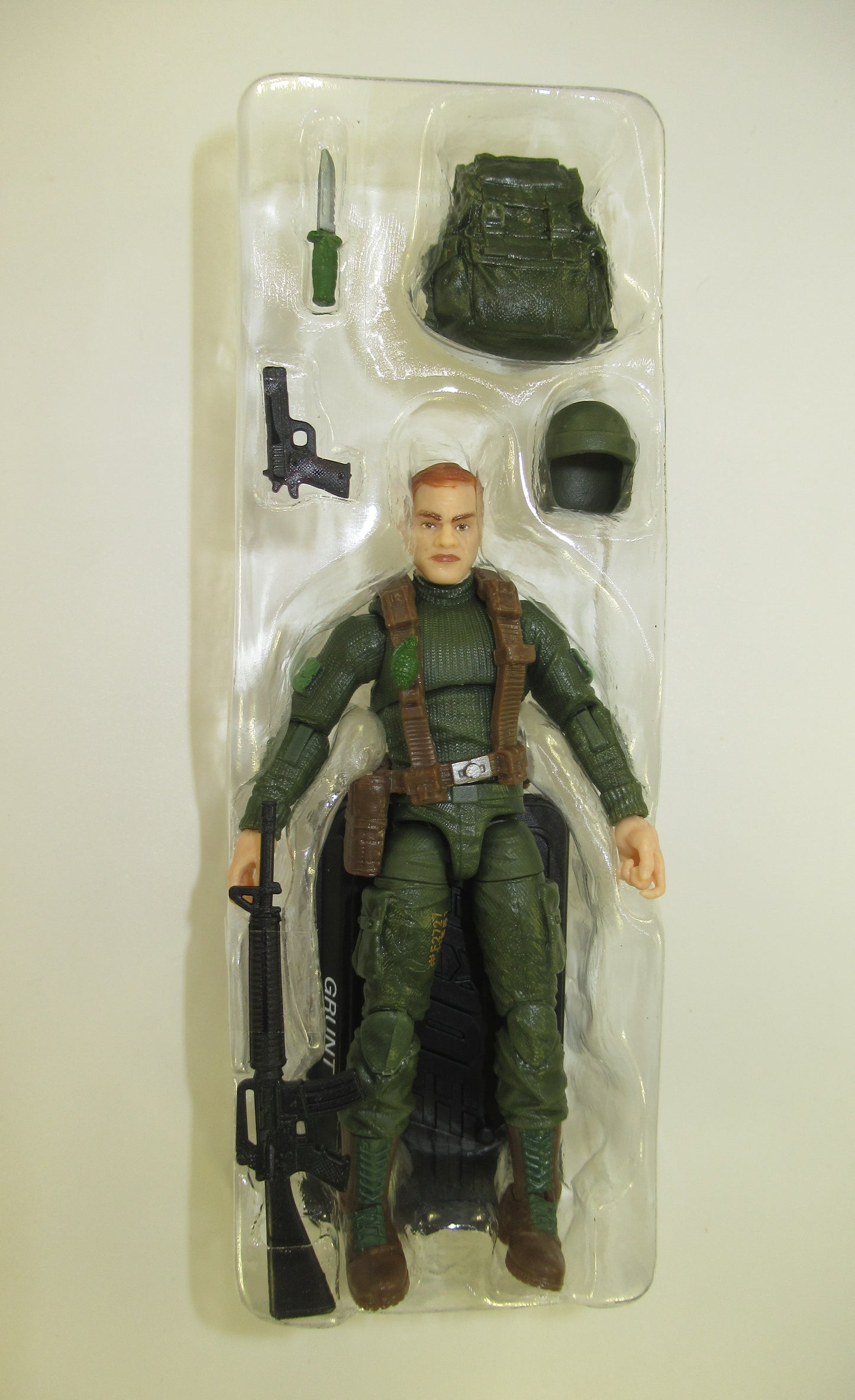 Grunt GI Joe 3.75" Retro Action Figure New Hasbro Robert Graves G.I. Infantry