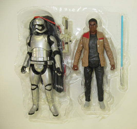 Captain Phasma and Finn 2016 3.75" Star Wars Figures New Hasbro Force Awakens