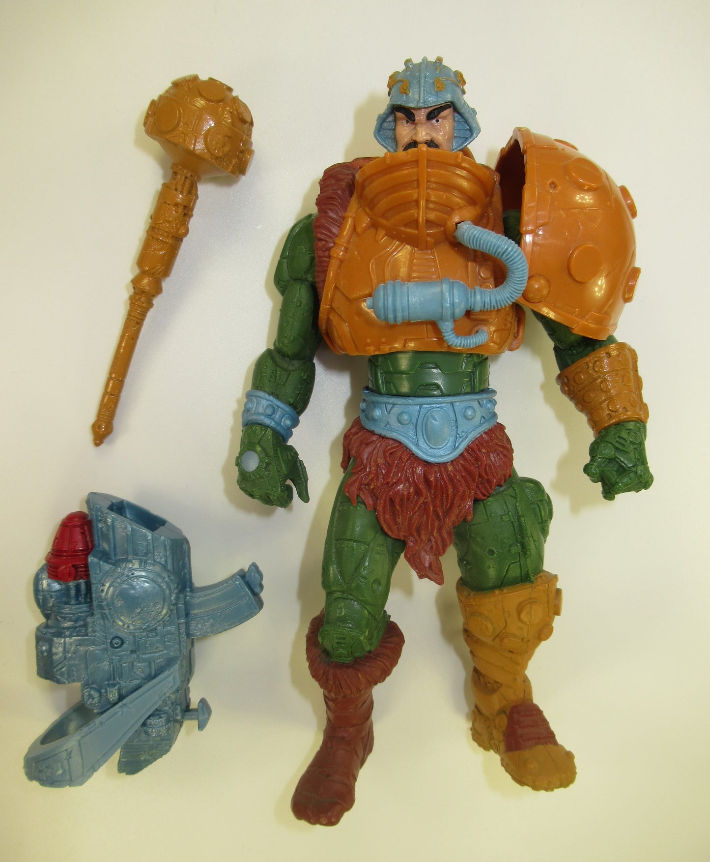 Man At Arms 200X 95% Complete Masters of The Universe Action Figure 2002 MOTU