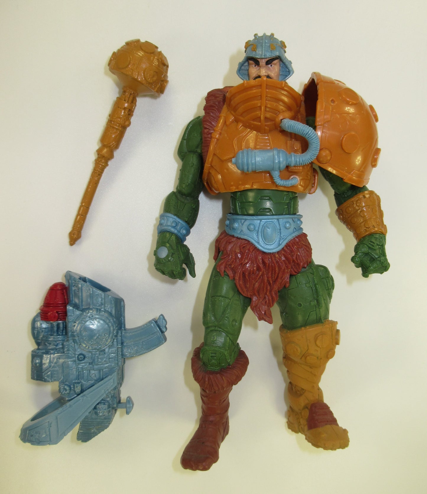 Man At Arms 200X 95% Complete Masters of The Universe Action Figure 2002 MOTU