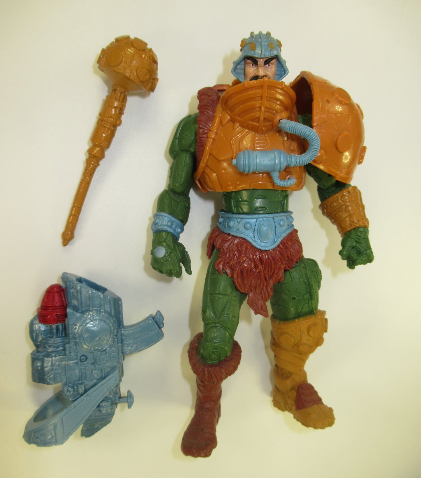 Man At Arms 200X 95% Complete Masters of The Universe Action Figure 2002 MOTU