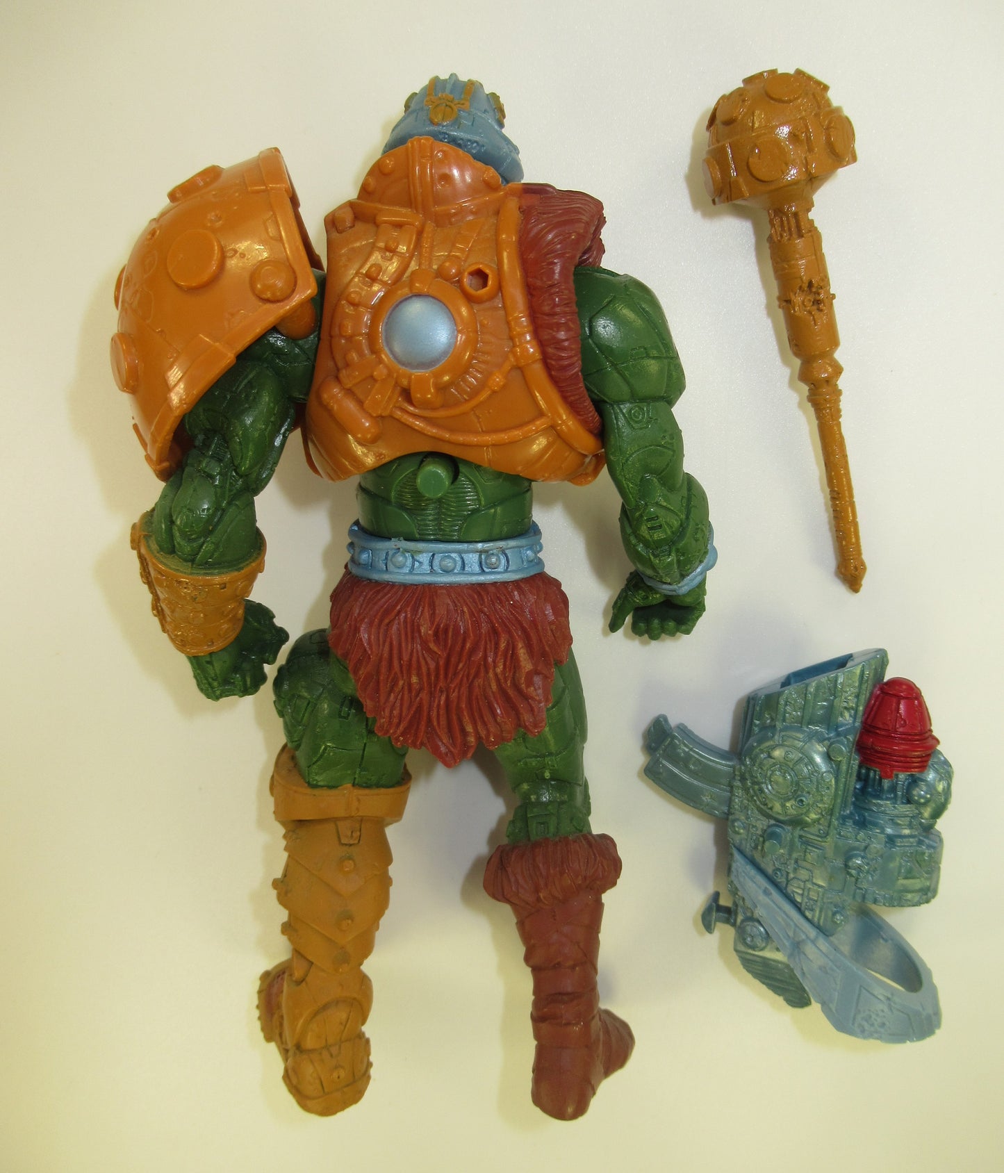 Man At Arms 200X 95% Complete Masters of The Universe Action Figure 2002 MOTU