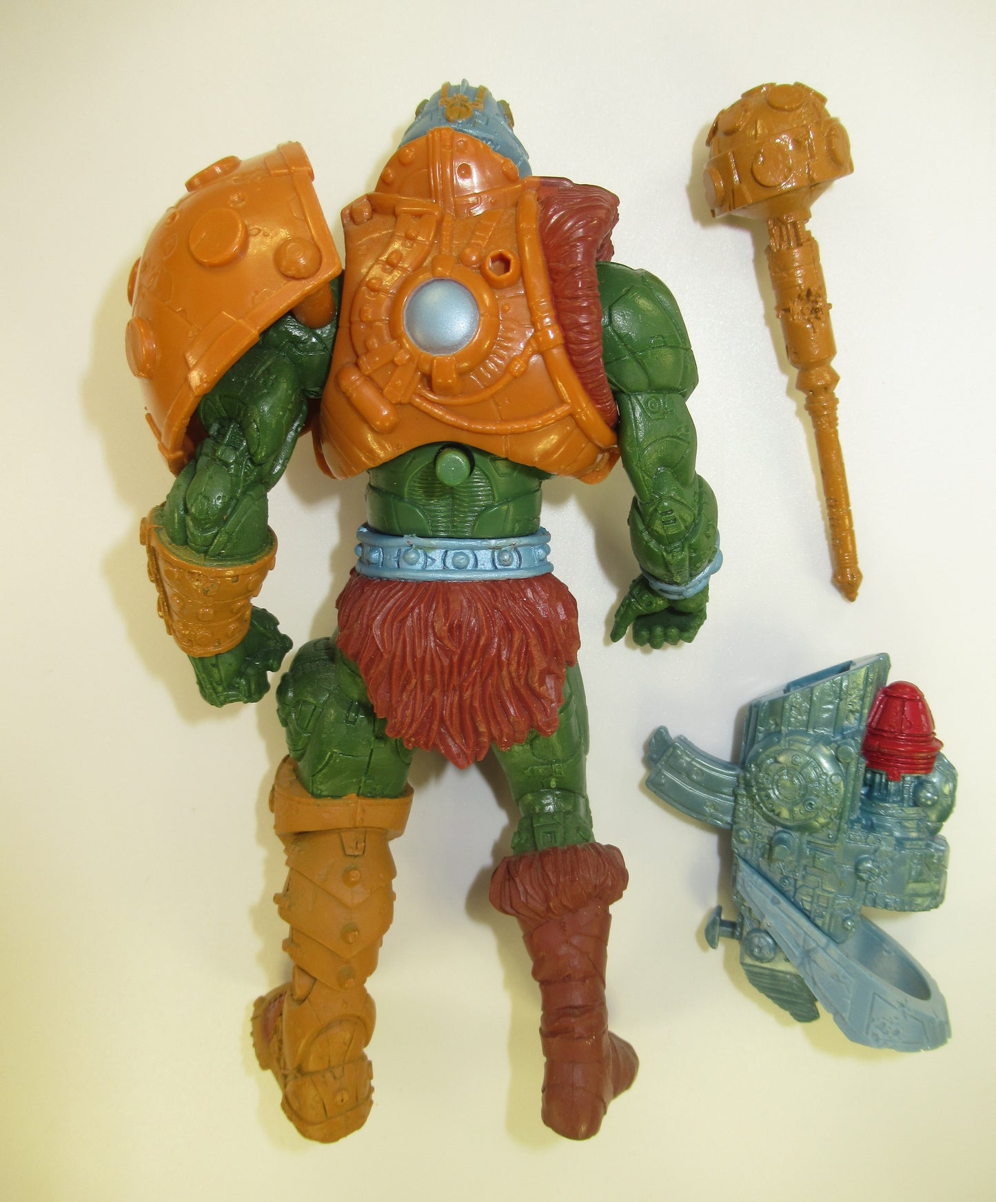 Man At Arms 200X 95% Complete Masters of The Universe Action Figure 2002 MOTU