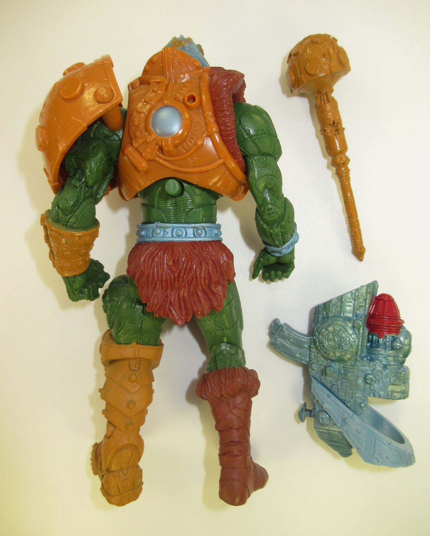 Man At Arms 200X 95% Complete Masters of The Universe Action Figure 2002 MOTU