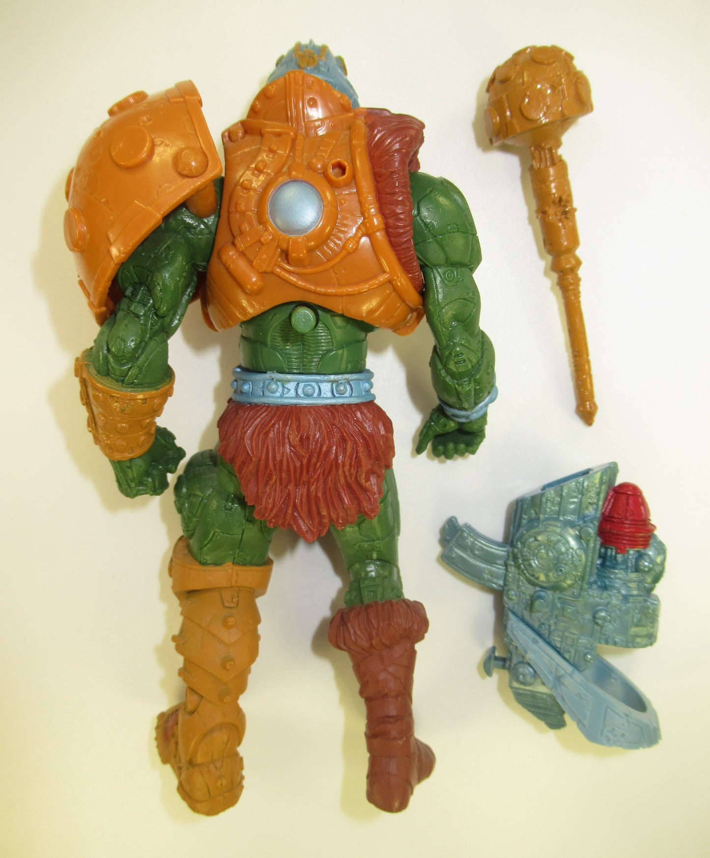 Man At Arms 200X 95% Complete Masters of The Universe Action Figure 2002 MOTU