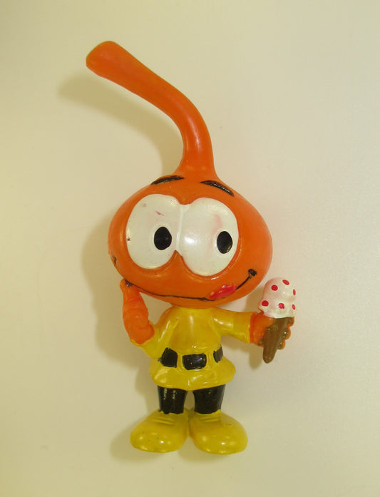 Dimmy Eating Ice Cream 1983 Snorks PVC Figure by Schleich Old Store Stock  1