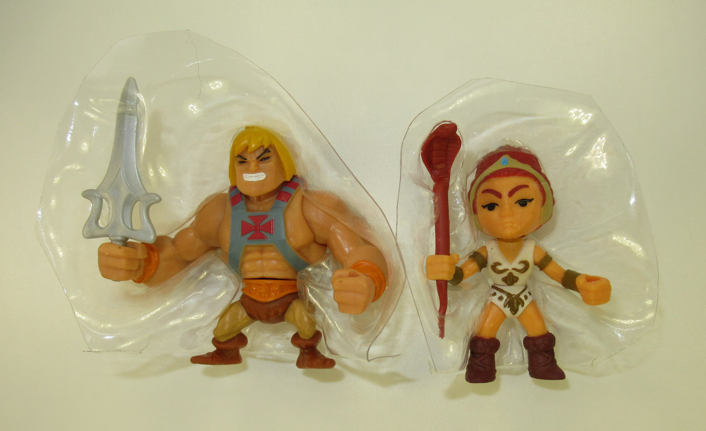 He-Man and Teela Eternia Minis MOTU Figures New Masters of The Universe