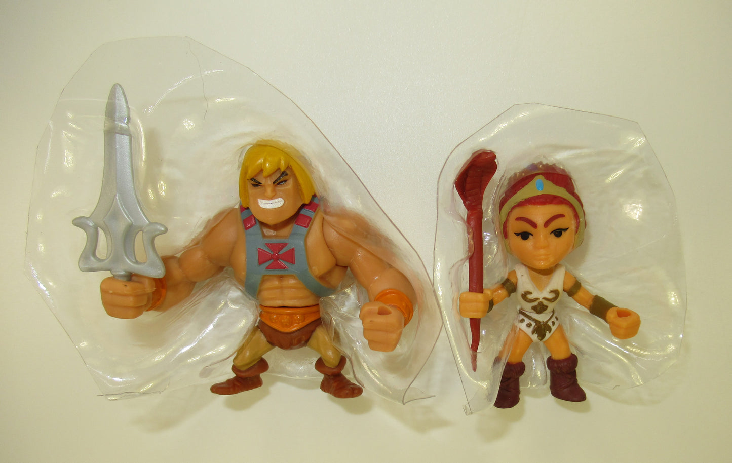 He-Man and Teela Eternia Minis MOTU Figures New Masters of The Universe