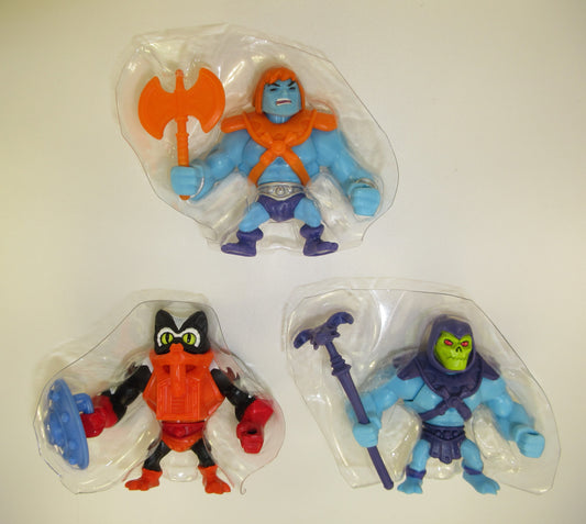 Faker, Stinkor, and Skeletor Eternia Minis MOTU Figures New Masters of The Universe