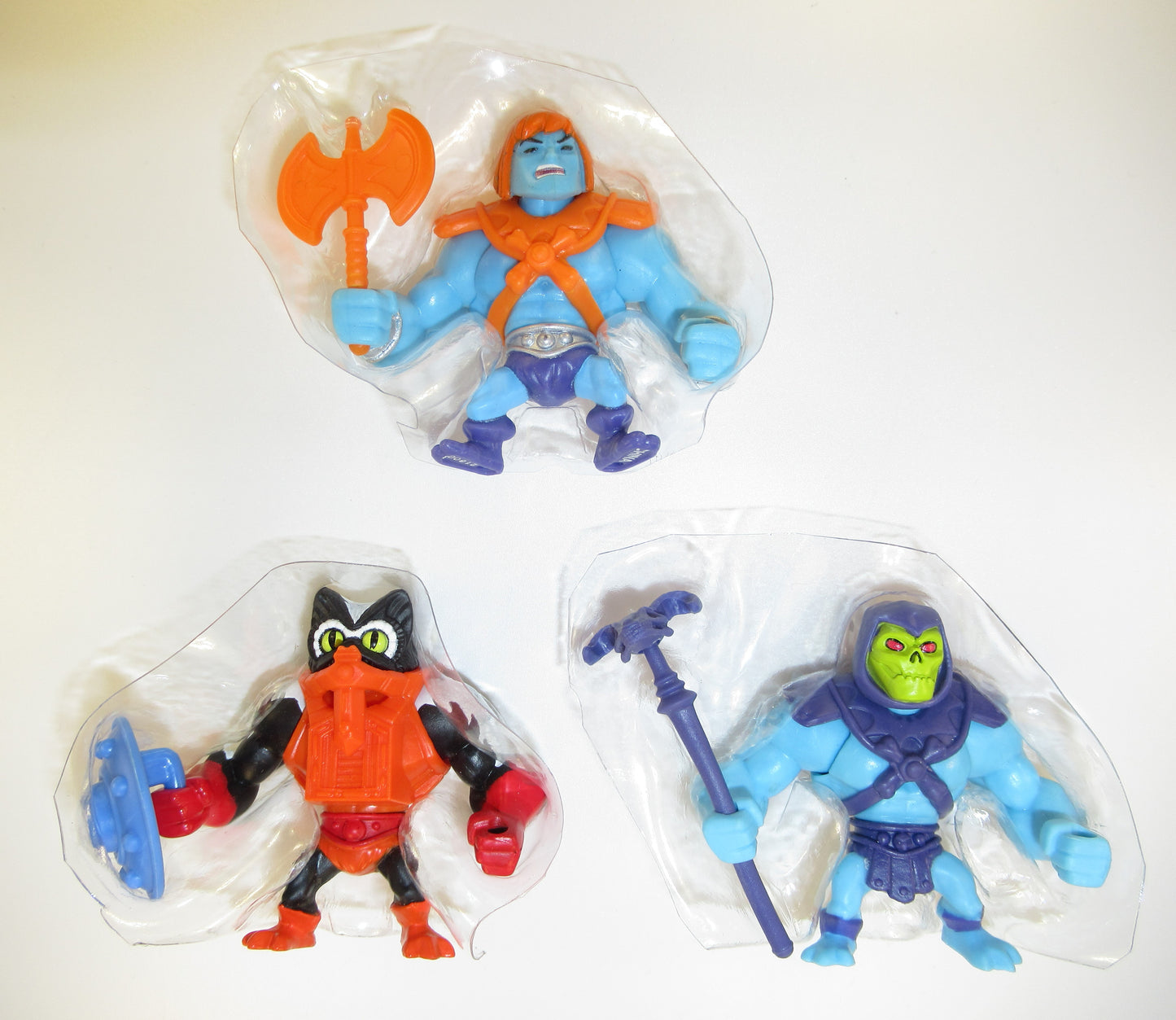 Faker, Stinkor, and Skeletor Eternia Minis MOTU Figures New Masters of The Universe