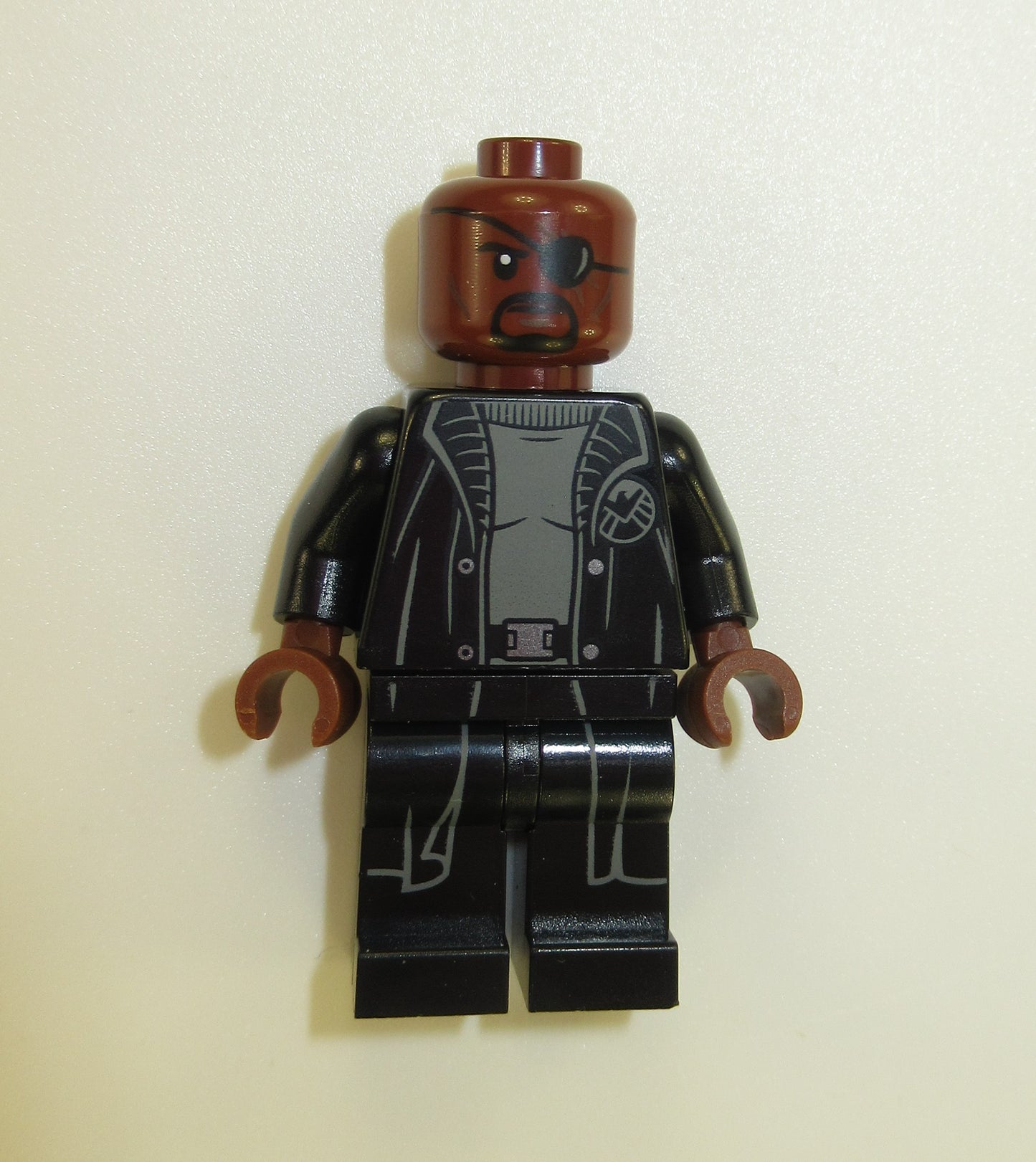 Nick Fury Lego Minifigure 100% Authentic from Iron Man Armory Set 76216 MCU