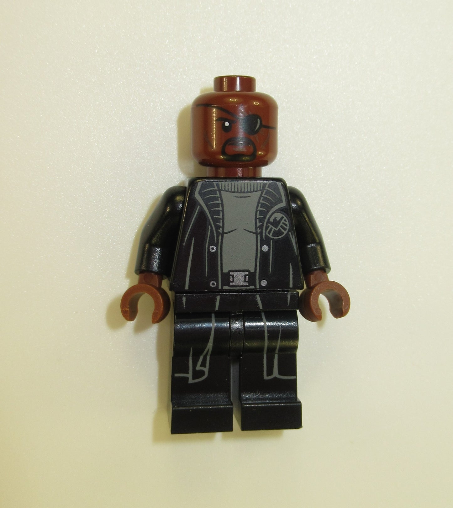 Nick Fury Lego Minifigure 100% Authentic from Iron Man Armory Set 76216 MCU