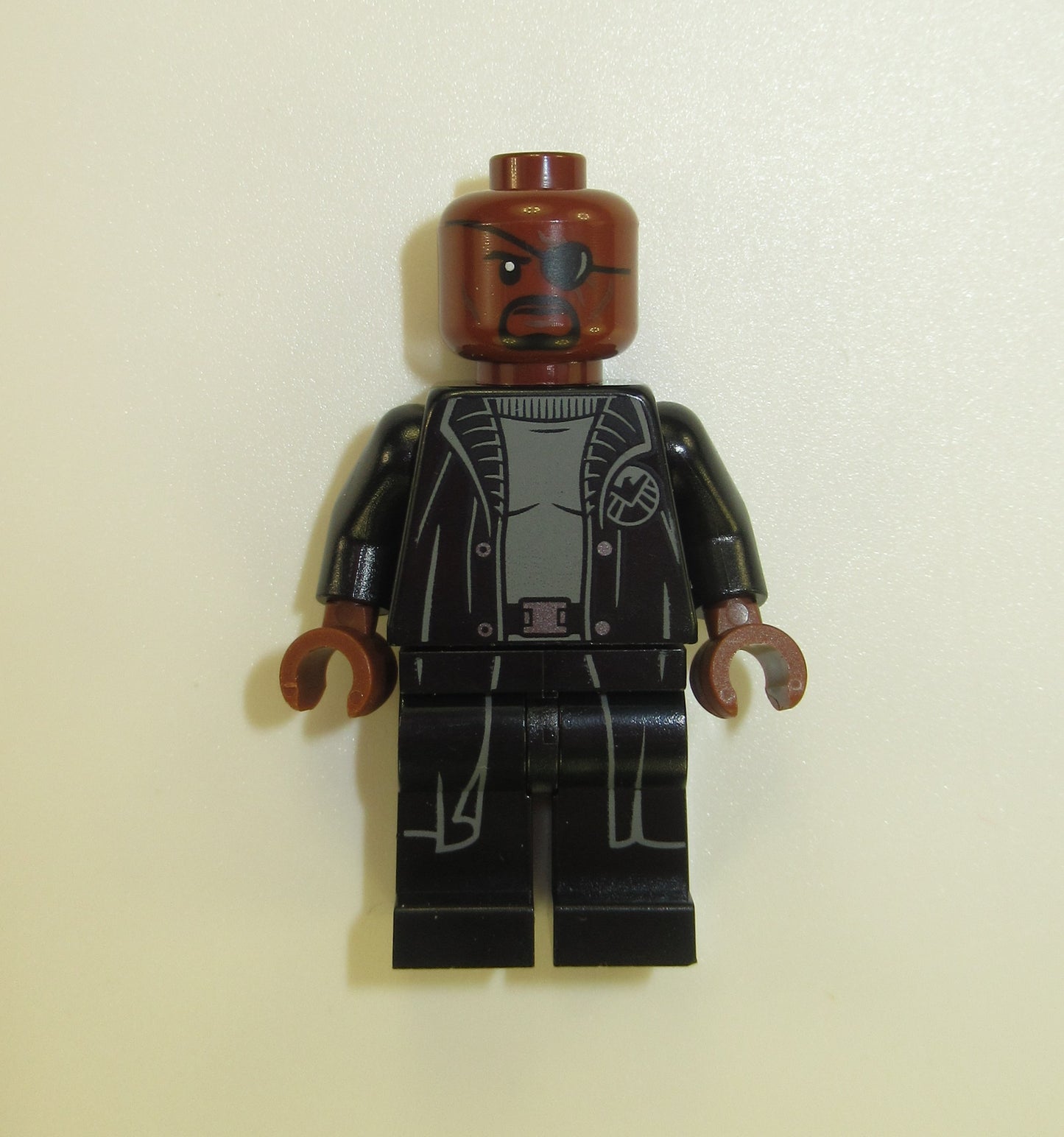 Nick Fury Lego Minifigure 100% Authentic from Iron Man Armory Set 76216 MCU