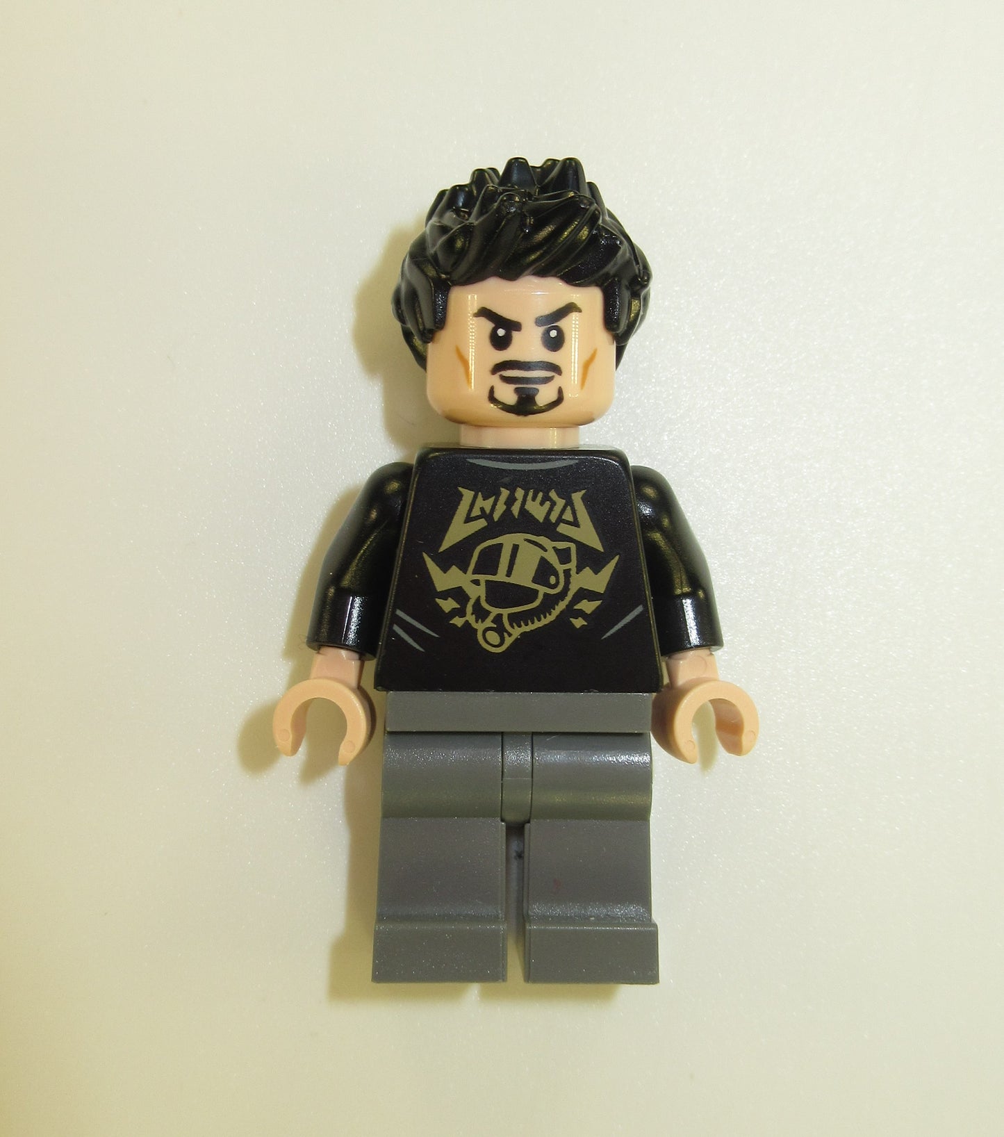 Tony Stark Lego Minifigure 100% Authentic from Iron Man Armory Set 76216 MCU