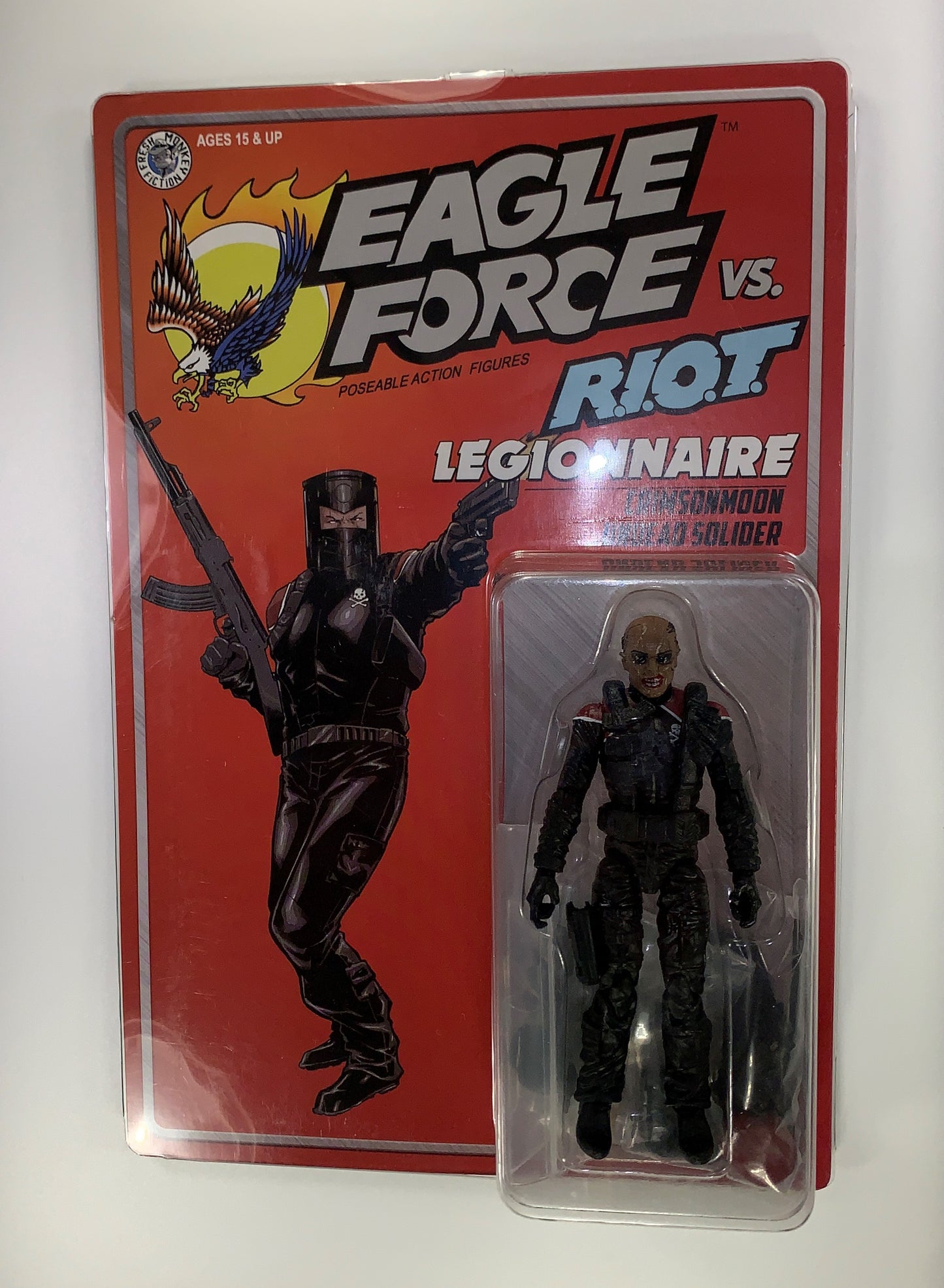 Crimsonmoon Legionnare 2024 Eagle Force Figure FMF New MOC Exclusive Werewolf