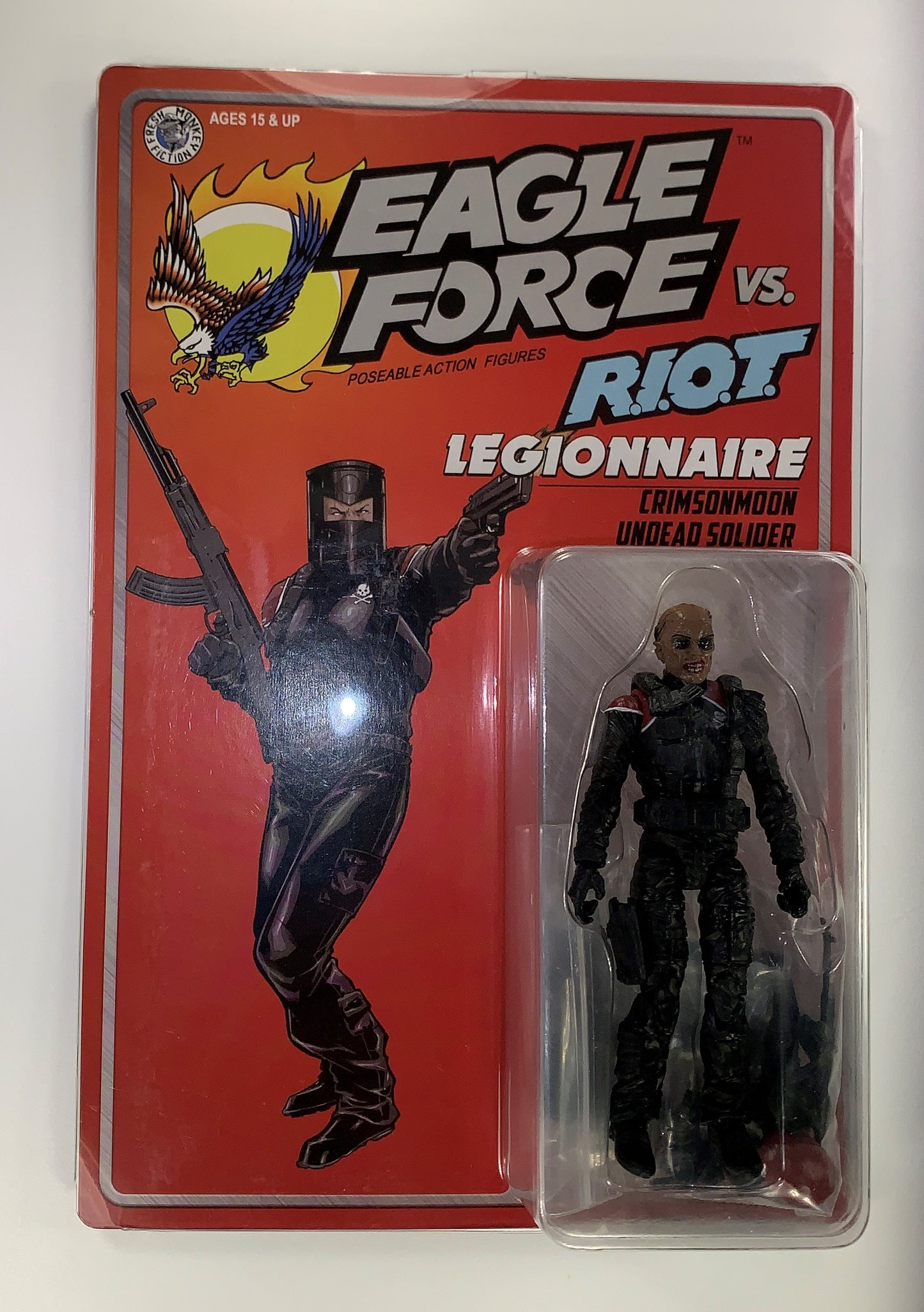 Crimsonmoon Legionnare 2024 Eagle Force Figure FMF New MOC Exclusive Werewolf