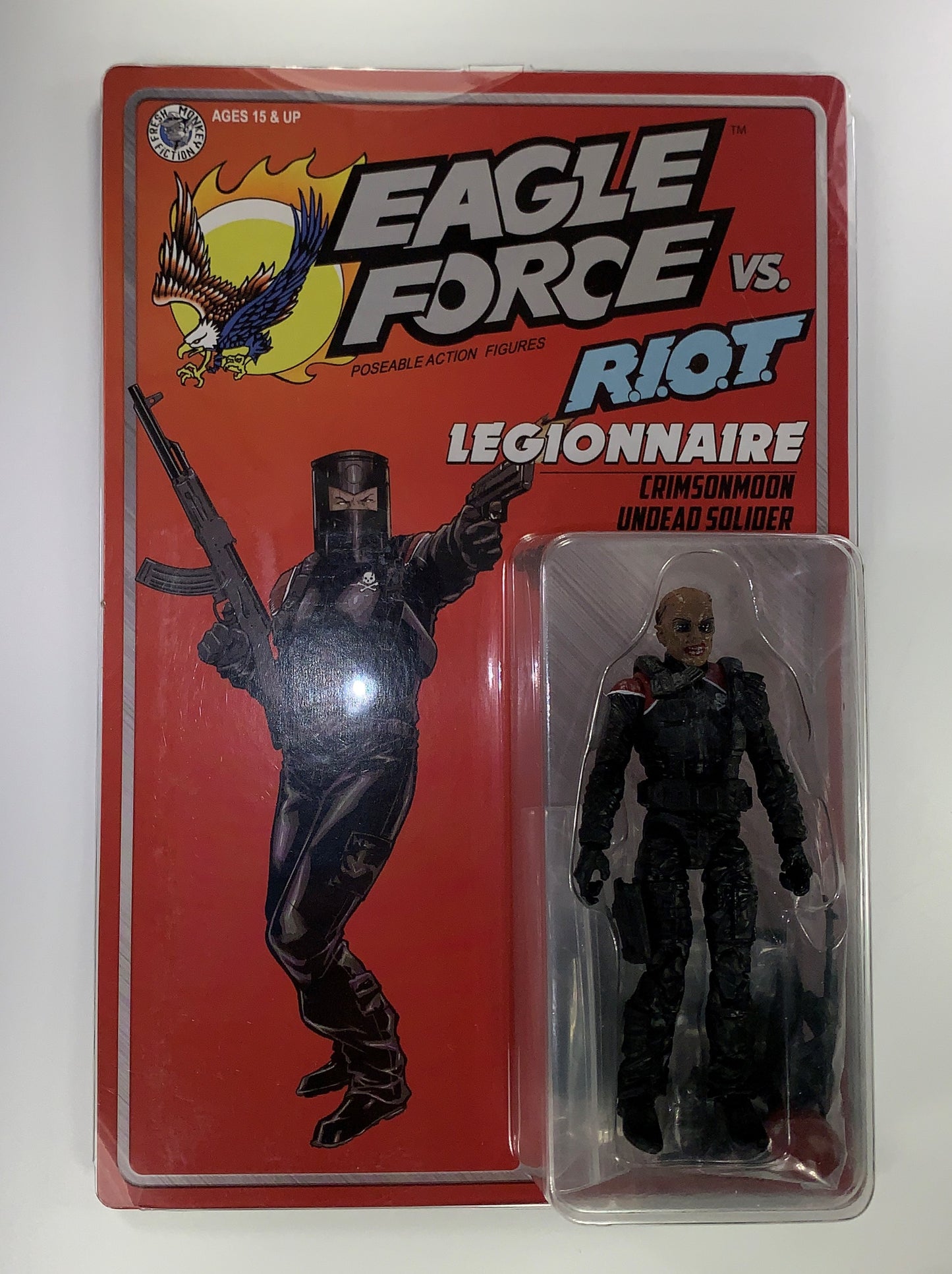 Crimsonmoon Legionnare 2024 Eagle Force Figure FMF New MOC Exclusive Werewolf