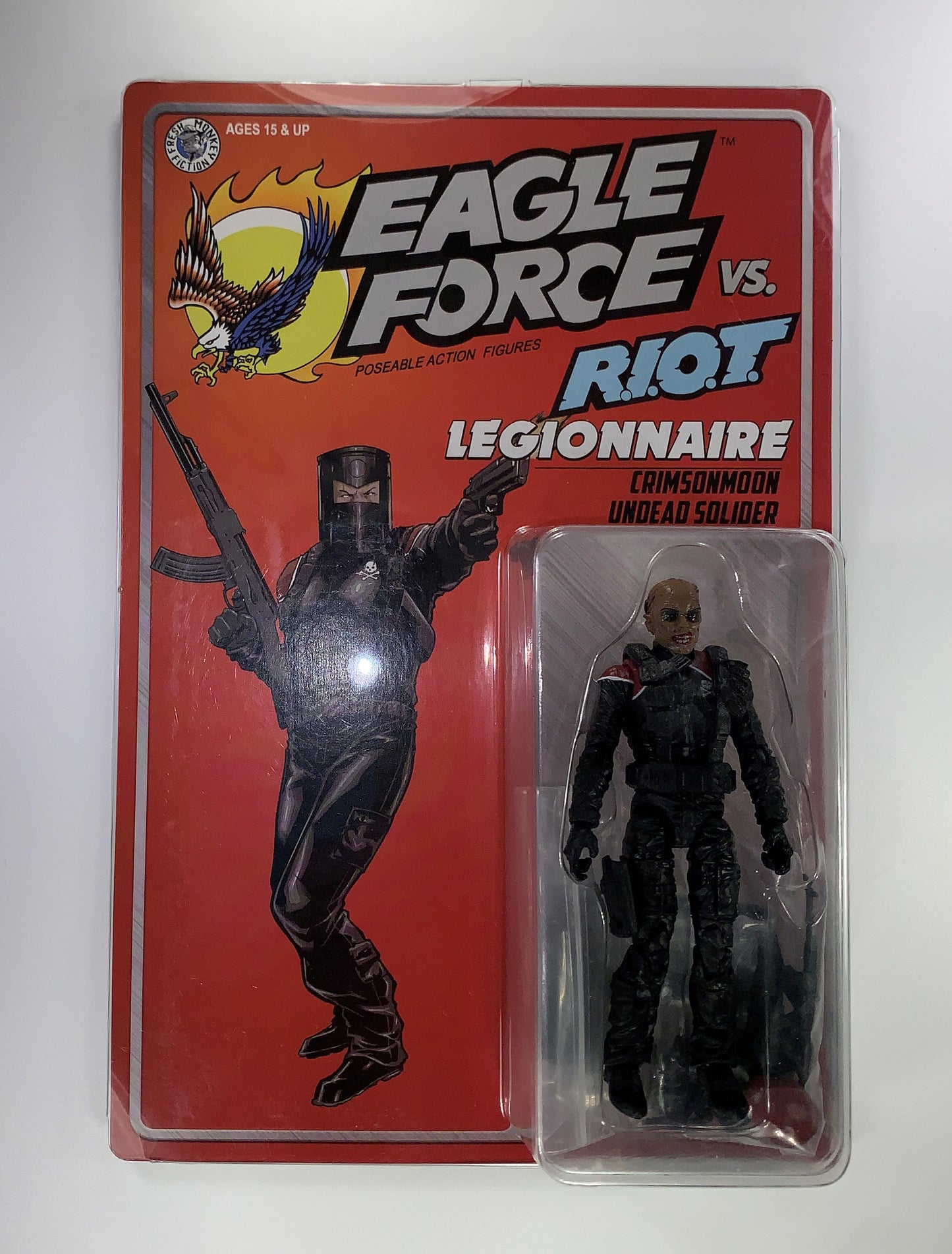 Crimsonmoon Legionnare 2024 Eagle Force Figure FMF New MOC Exclusive Werewolf