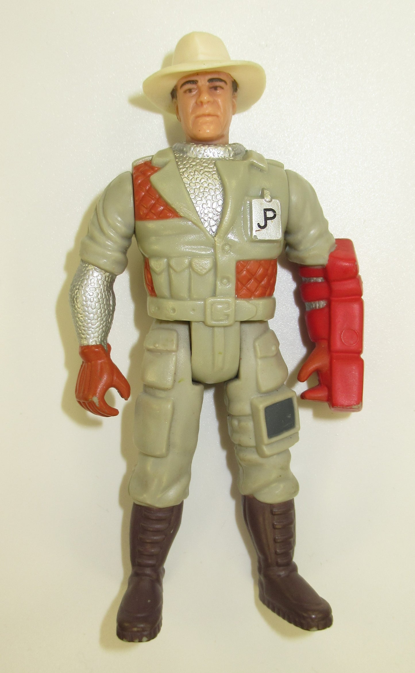 Alan Grant 1993 Kenner Jurassic Park Figure Electro Bola Vintage Series 2 JP