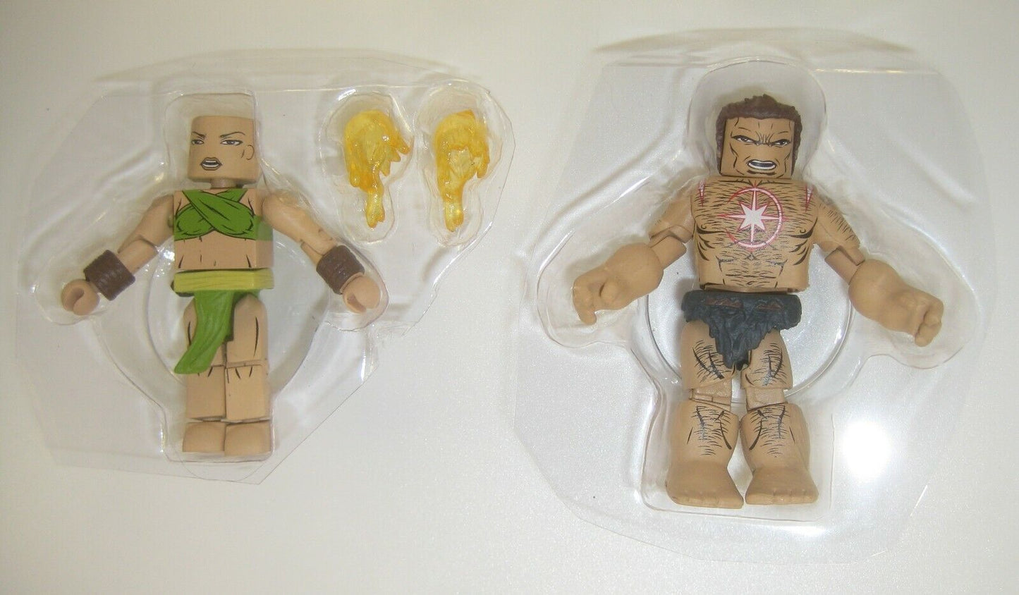 Iron Fist and Starbrand 1,000,000 BC Marvel Minimates New Avengers Exclusive