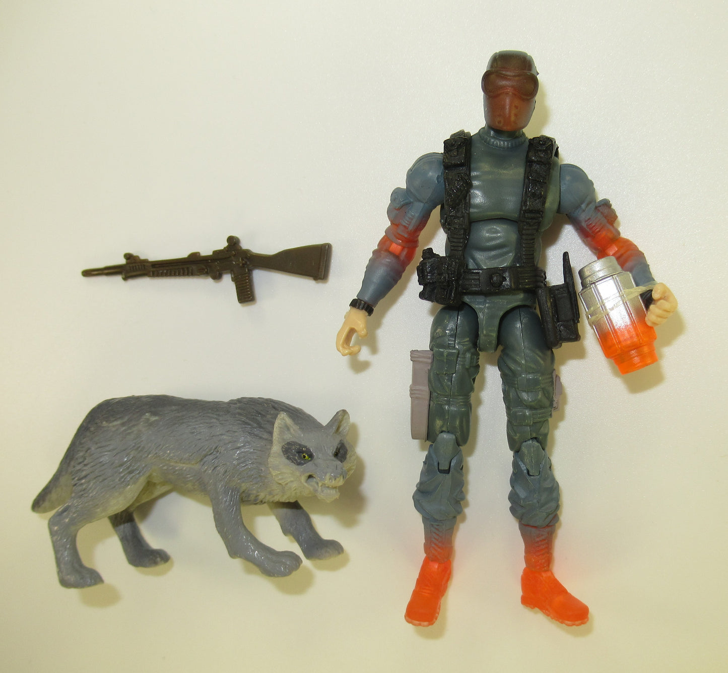 Radioactive Snake Eyes V36 and Timber 2008 GI Joe Figure Hasbro DVD Battles G.I.