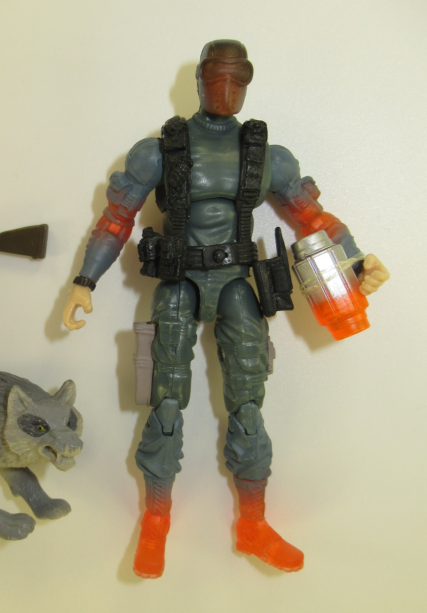 Radioactive Snake Eyes V36 and Timber 2008 GI Joe Figure Hasbro DVD Battles G.I.