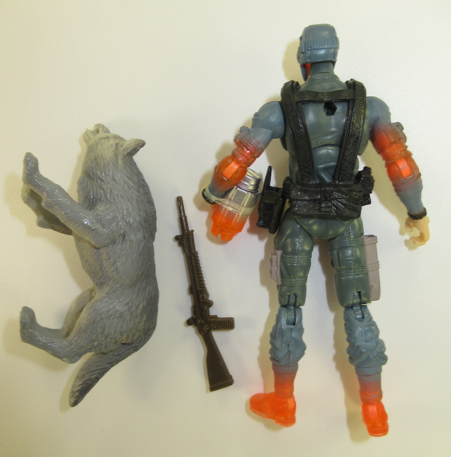 Radioactive Snake Eyes V36 and Timber 2008 GI Joe Figure Hasbro DVD Battles G.I.