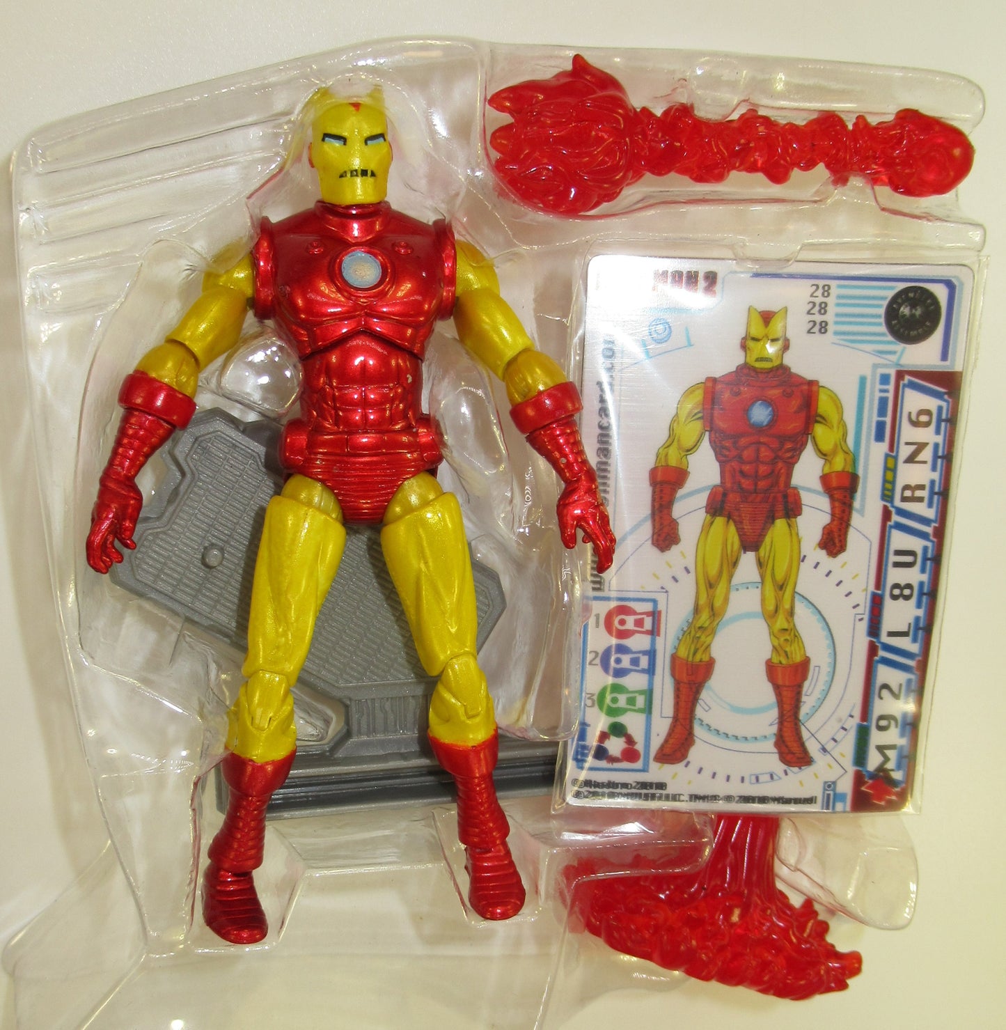 Classic Horn Head Iron Man 3.75" IM 2 Figure NEW Hasbro Marvel Universe Comic 28