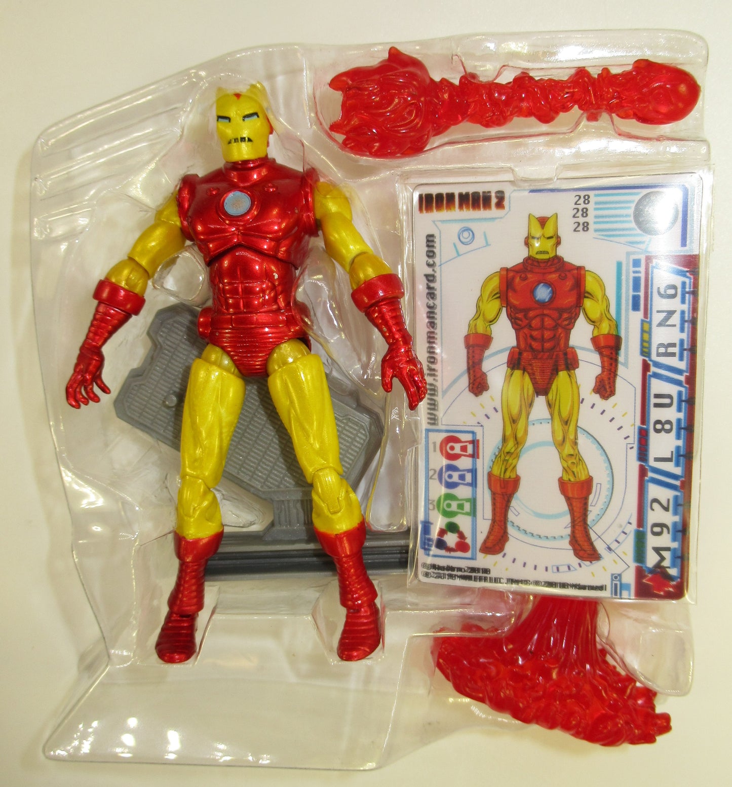 Classic Horn Head Iron Man 3.75" IM 2 Figure NEW Hasbro Marvel Universe Comic 28