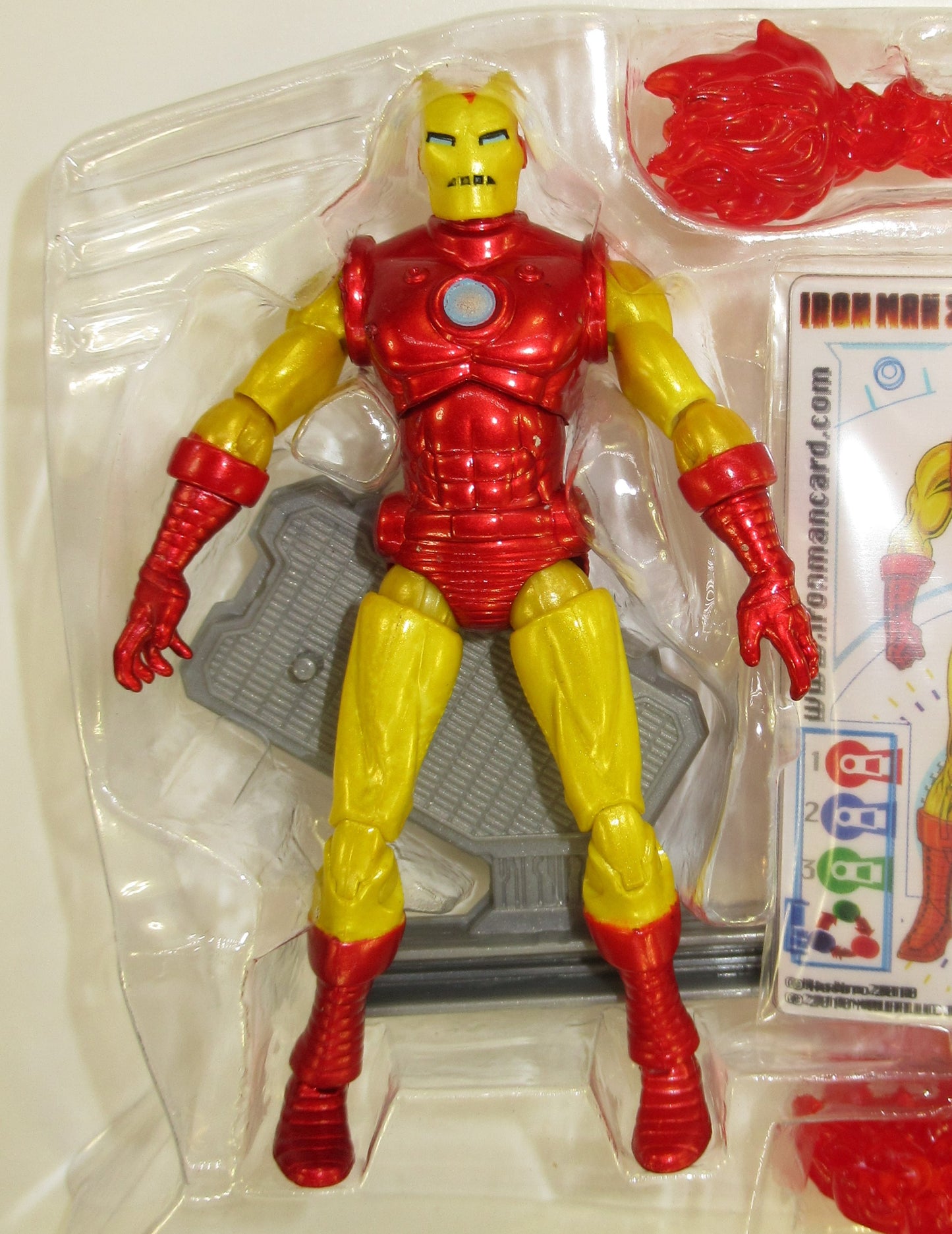 Classic Horn Head Iron Man 3.75" IM 2 Figure NEW Hasbro Marvel Universe Comic 28