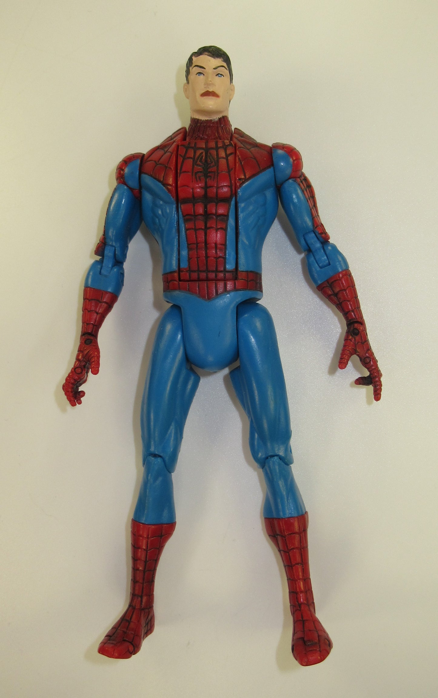 Quick Change Spider-Man 6" Figure ToyBiz Marvel Legends Style Amazing Spiderman