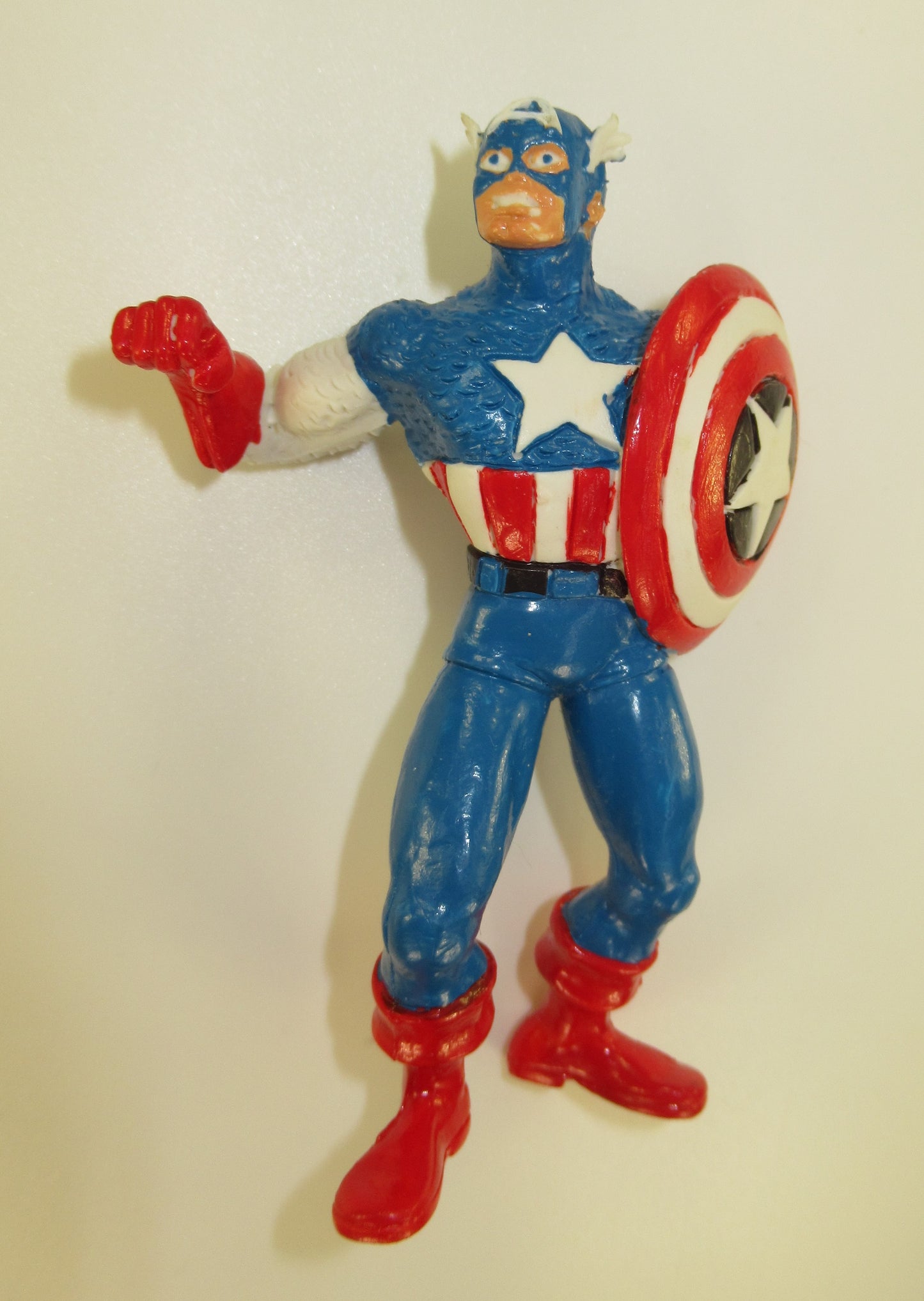 Captain America Comics Spain PVC Figure 1980s Marvel Classic Vintage Avengers