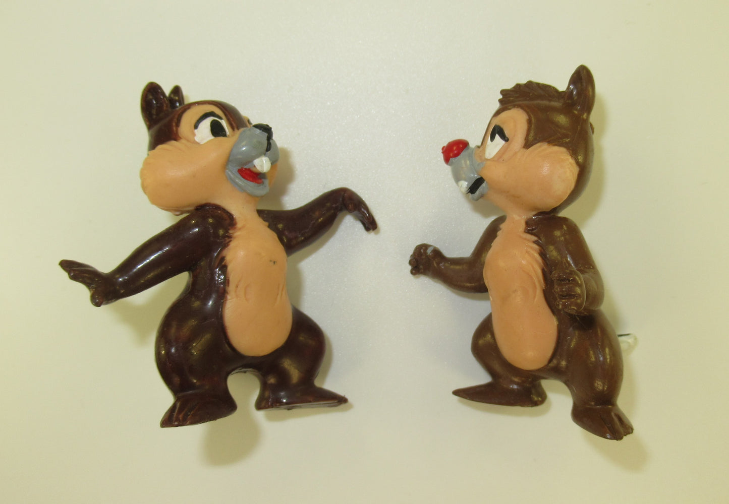 Chip and Dale Comics Spain PVC Figures 1980s Disney Classic Vintage