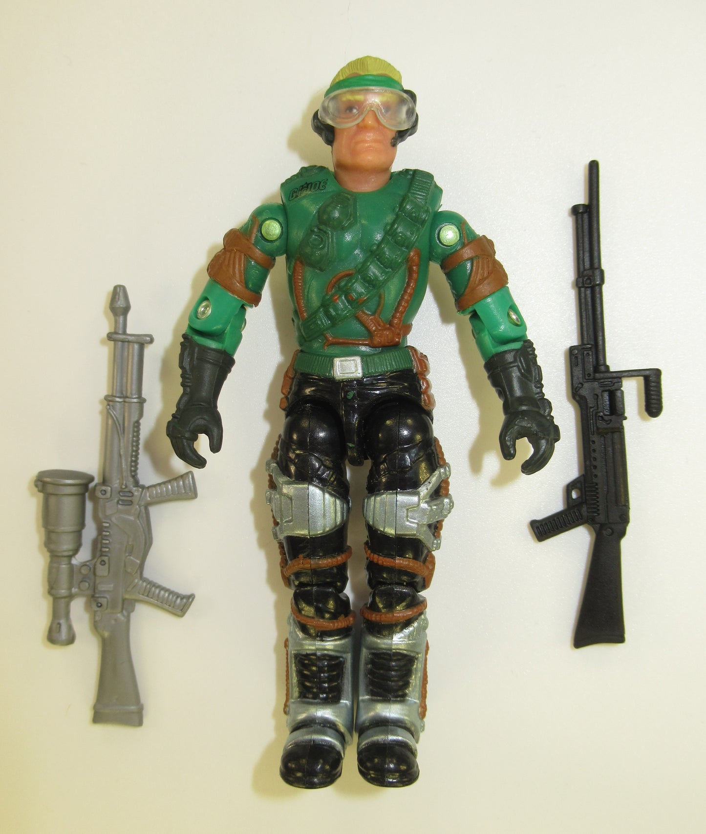 Mirage V2 2002 GI Joe 3.75" Figure with Weapons Hasbro Vs. Cobra O-Ring 2