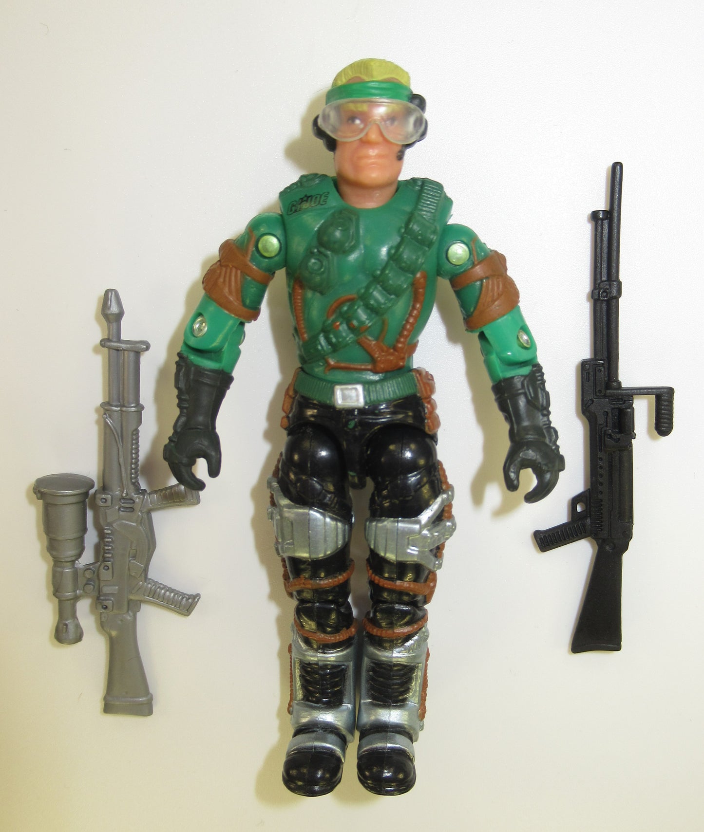 Mirage V2 2002 GI Joe 3.75" Figure with Weapons Hasbro Vs. Cobra O-Ring 2