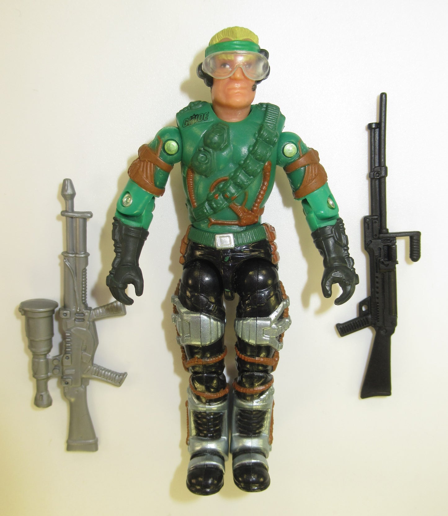 Mirage V2 2002 GI Joe 3.75" Figure with Weapons Hasbro Vs. Cobra O-Ring 2