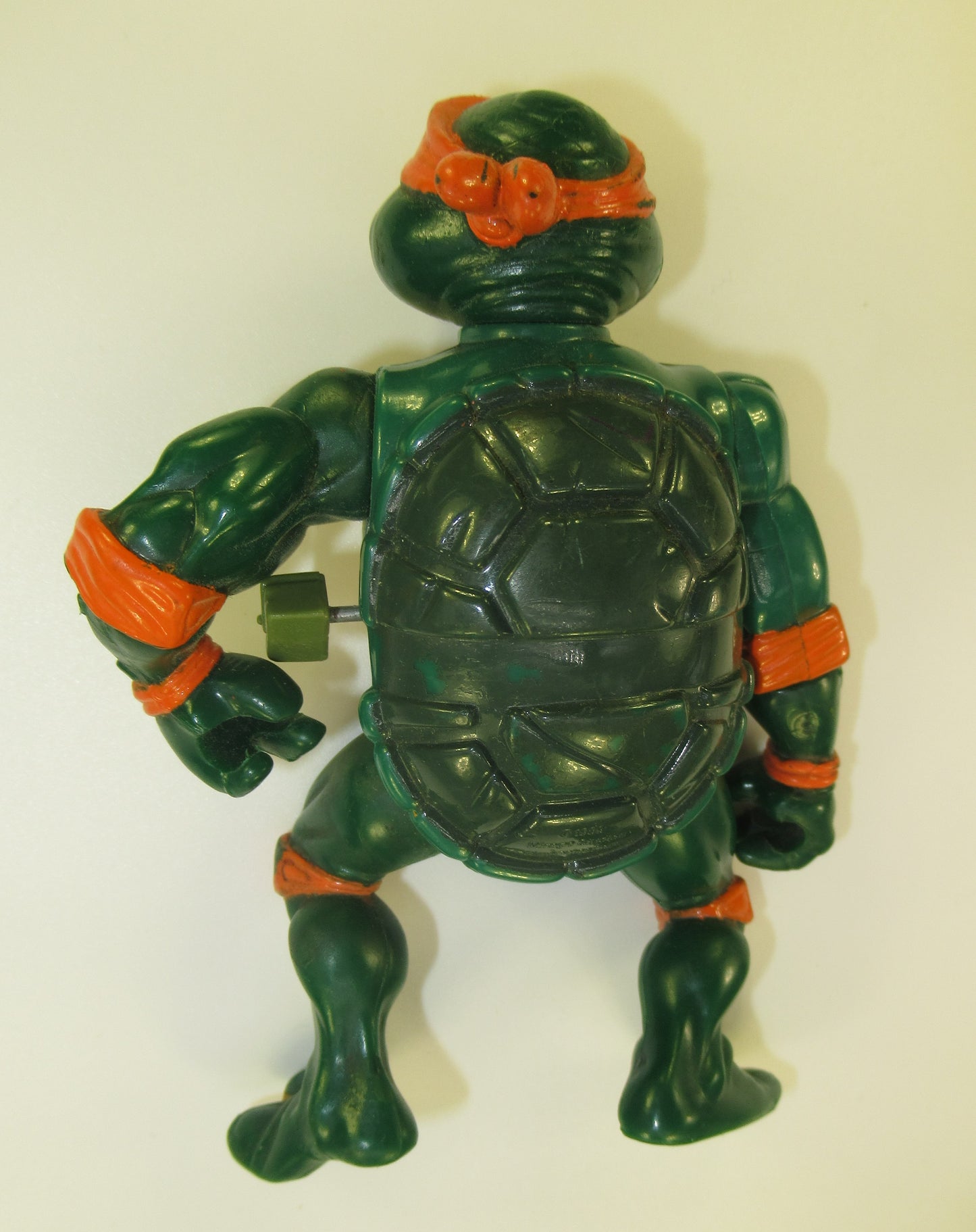 Lot of 3 Vintage TMNT Figures Head Dropping Etc. Raph Leo Mike Ninja Turtles