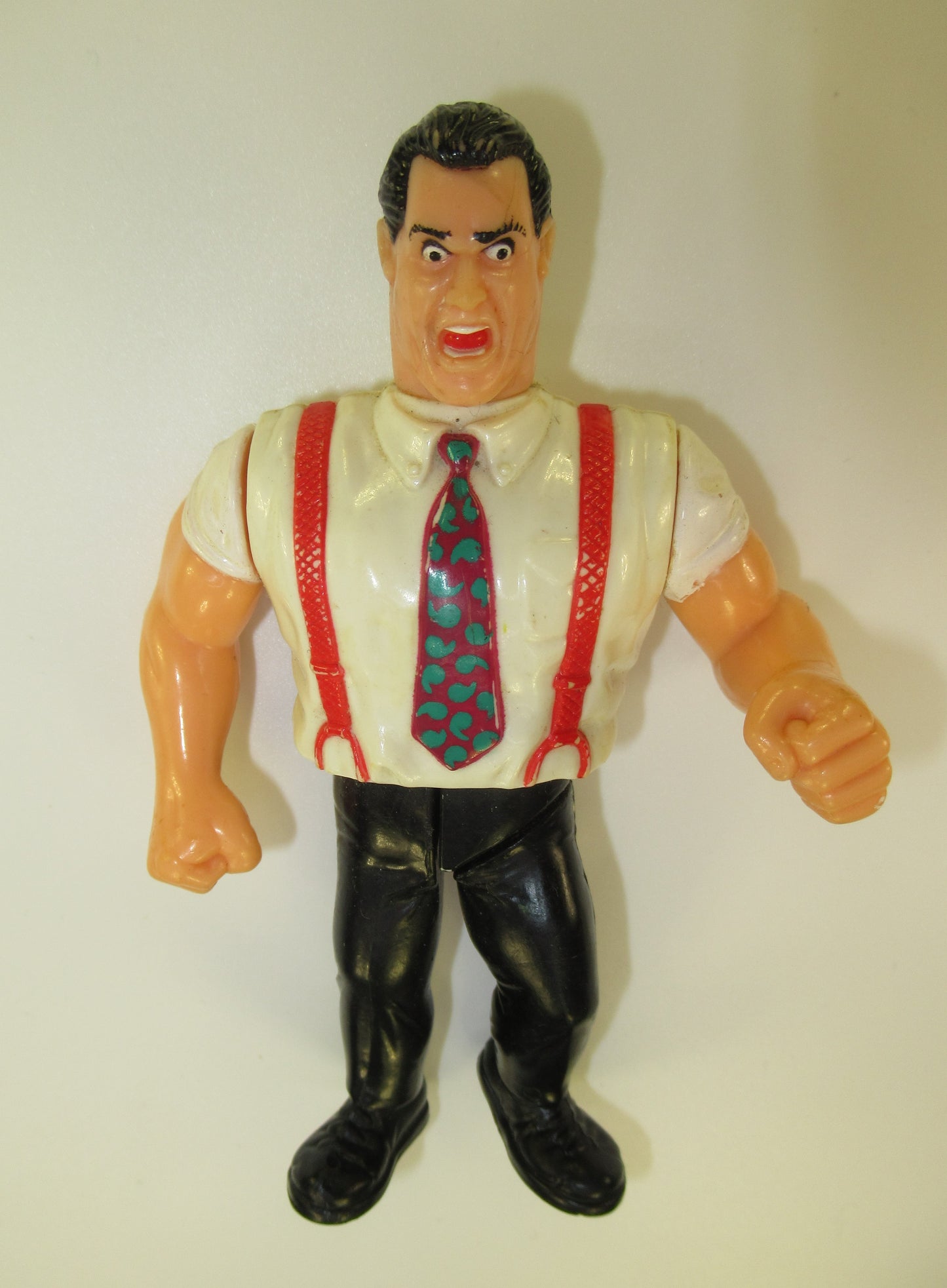 IRS 1992 Hasbro WWF Action Figure Irwin R Schyster WWE Mike Rotunda I.R.S.