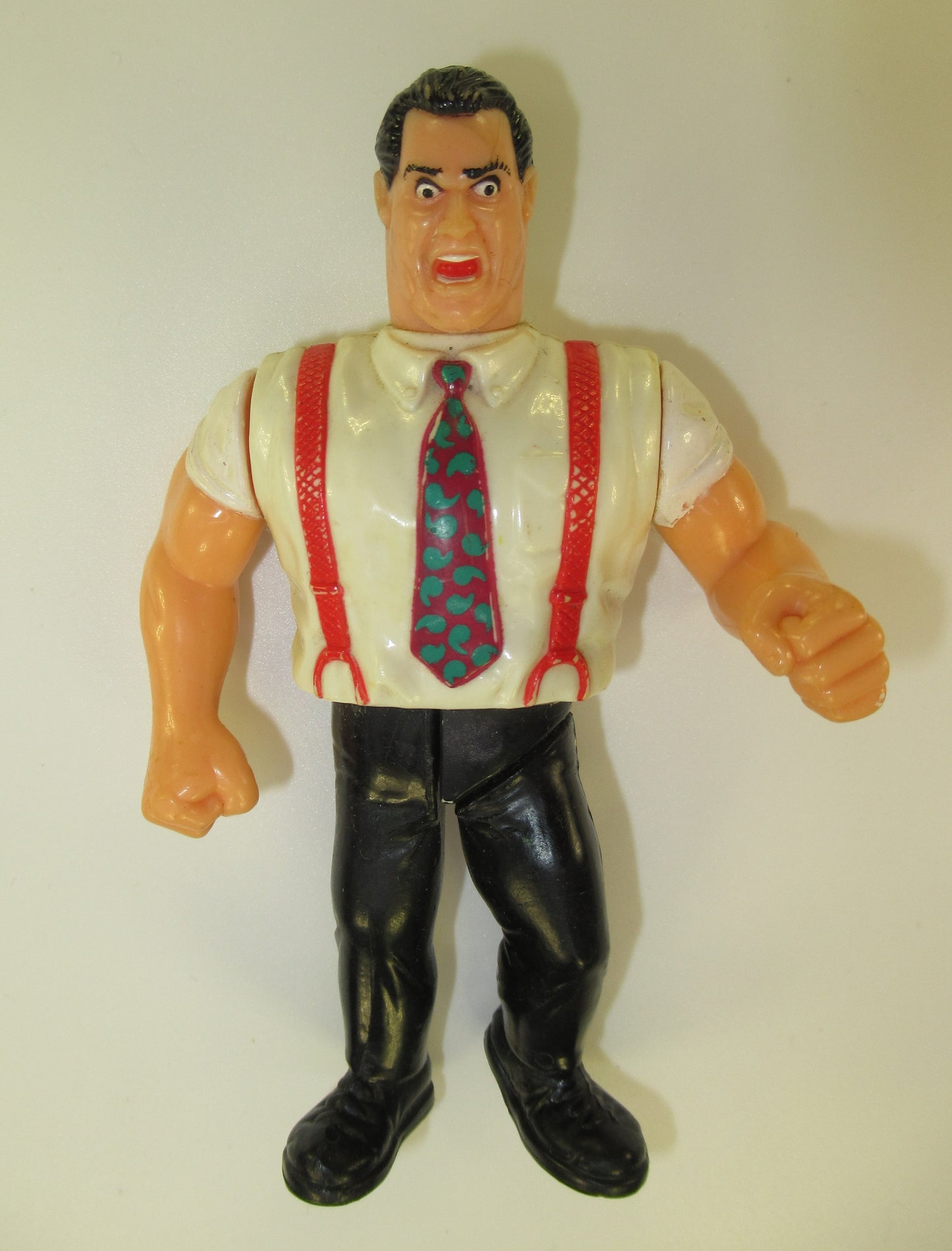 IRS 1992 Hasbro WWF Action Figure Irwin R Schyster WWE Mike Rotunda I.R.S.