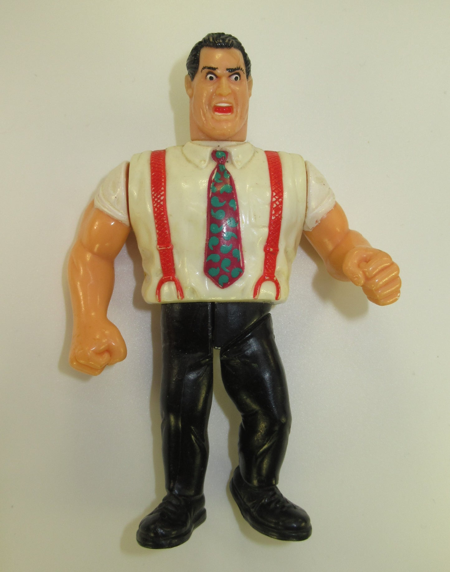 IRS 1992 Hasbro WWF Action Figure Irwin R Schyster WWE Mike Rotunda I.R.S.