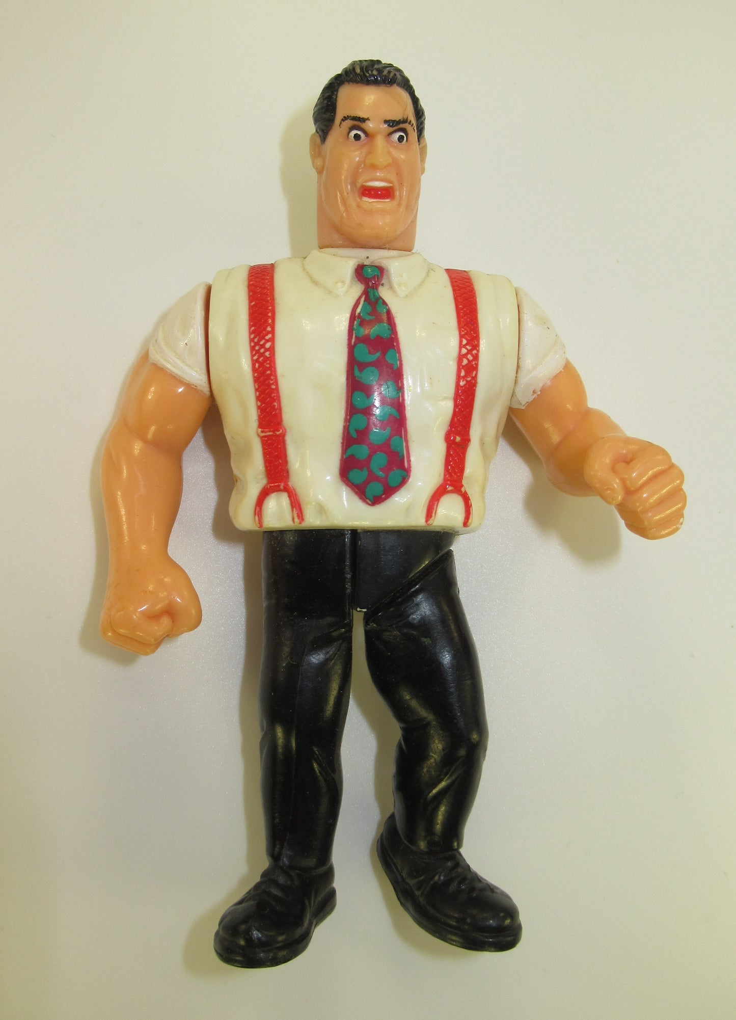 IRS 1992 Hasbro WWF Action Figure Irwin R Schyster WWE Mike Rotunda I.R.S.