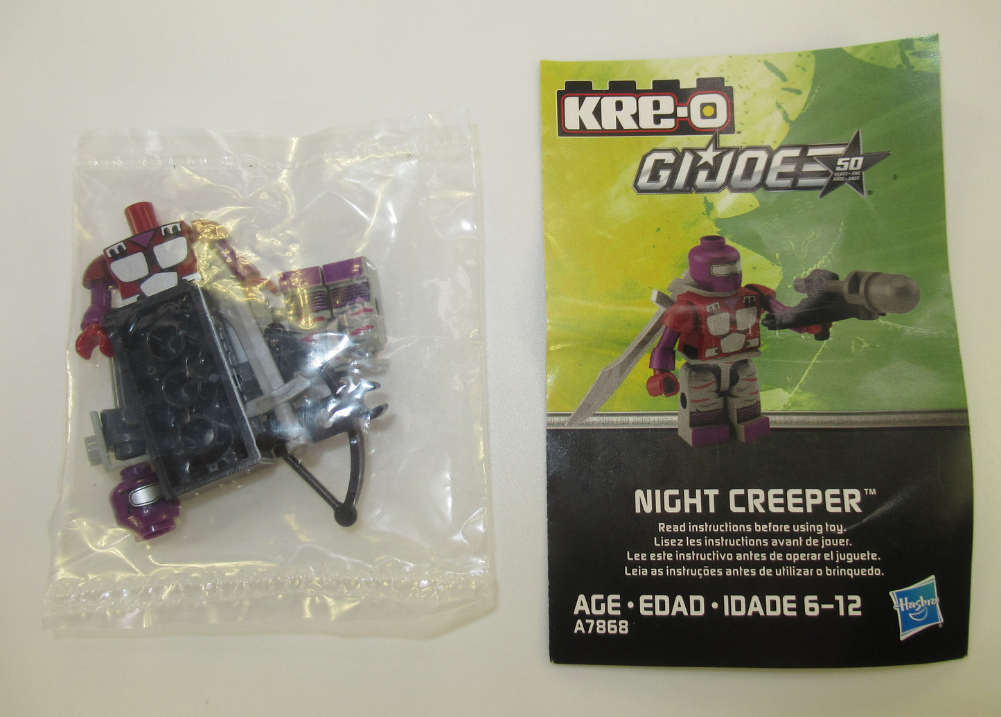 Cobra Night Creeper GI Joe Kre-O Figure Hasbro 2014 New Ninja