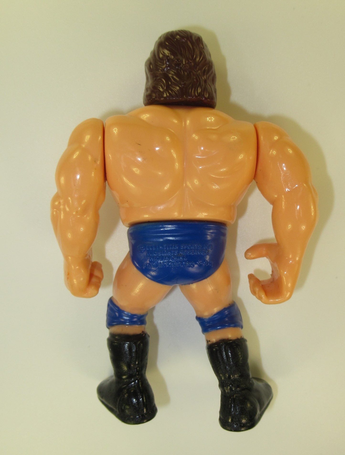 Hacksaw Jim Duggan 1990 Hasbro WWF Action Figure WWE WCW Dugan 1