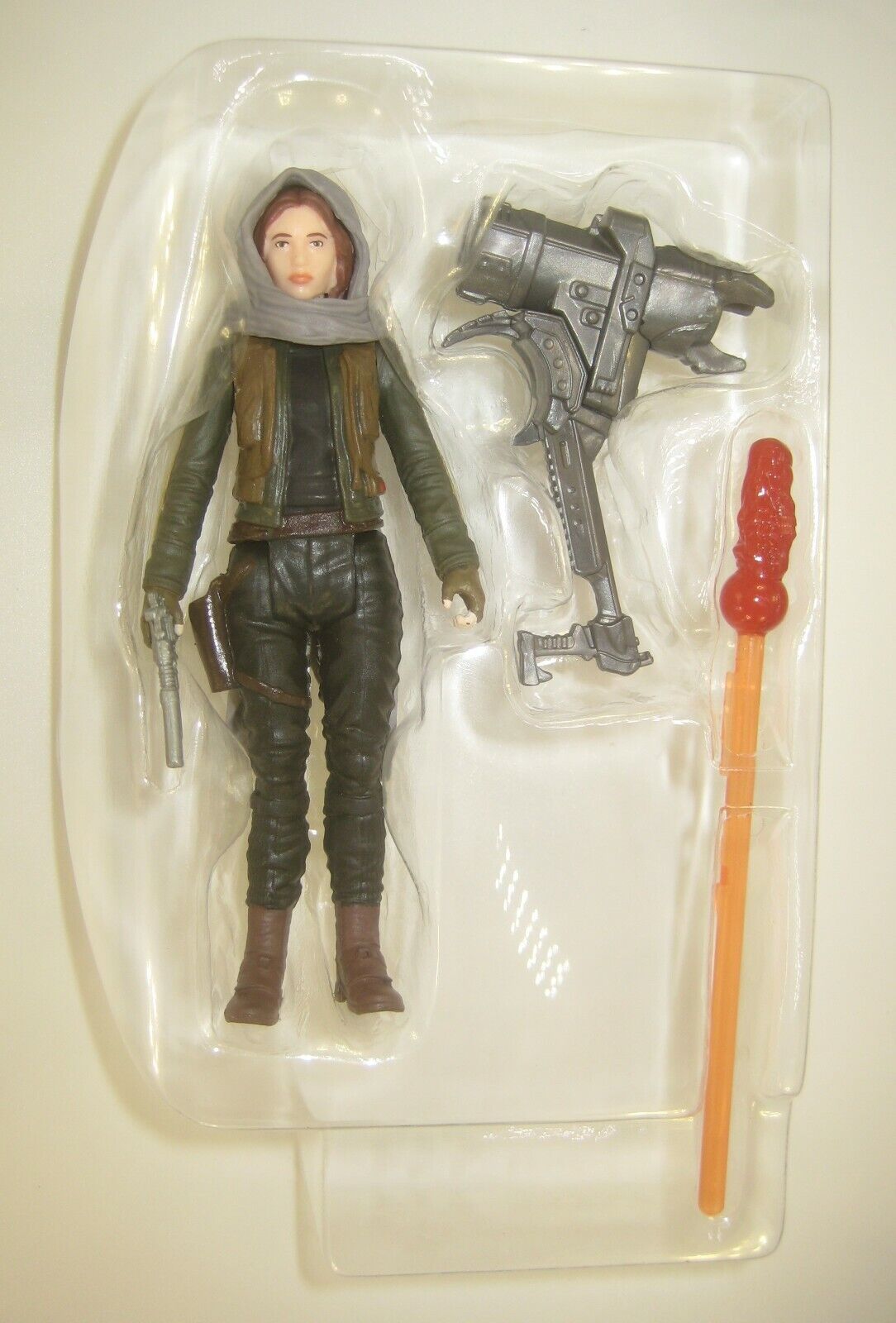 Jyn Erso Jedha 3.75" Star Wars Figure NEW 2016 Rogue One Hasbro Complete 1